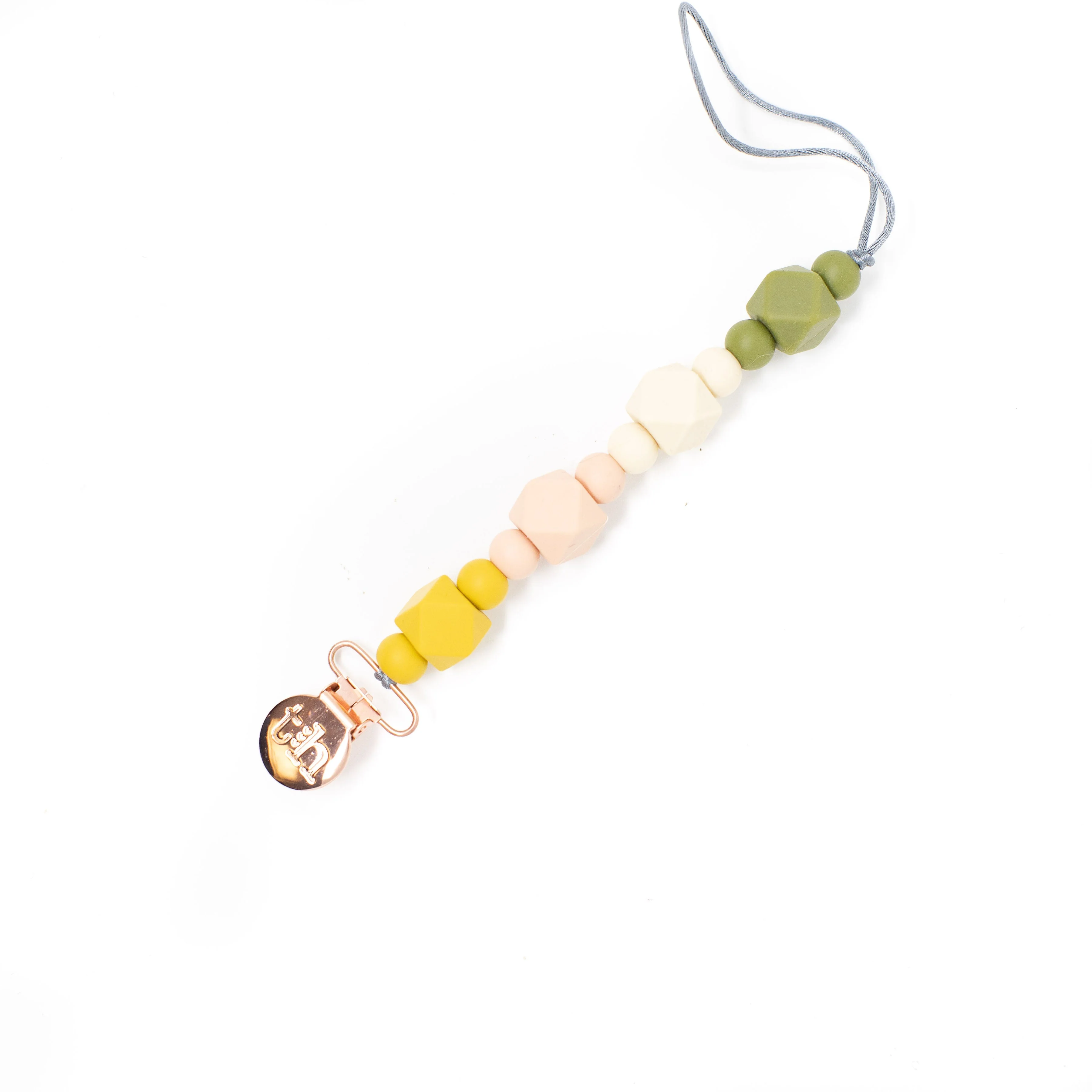 Three Hearts Grande Jewel Pacifier Clip - Food Grade BPA Free Silicone - Image 15