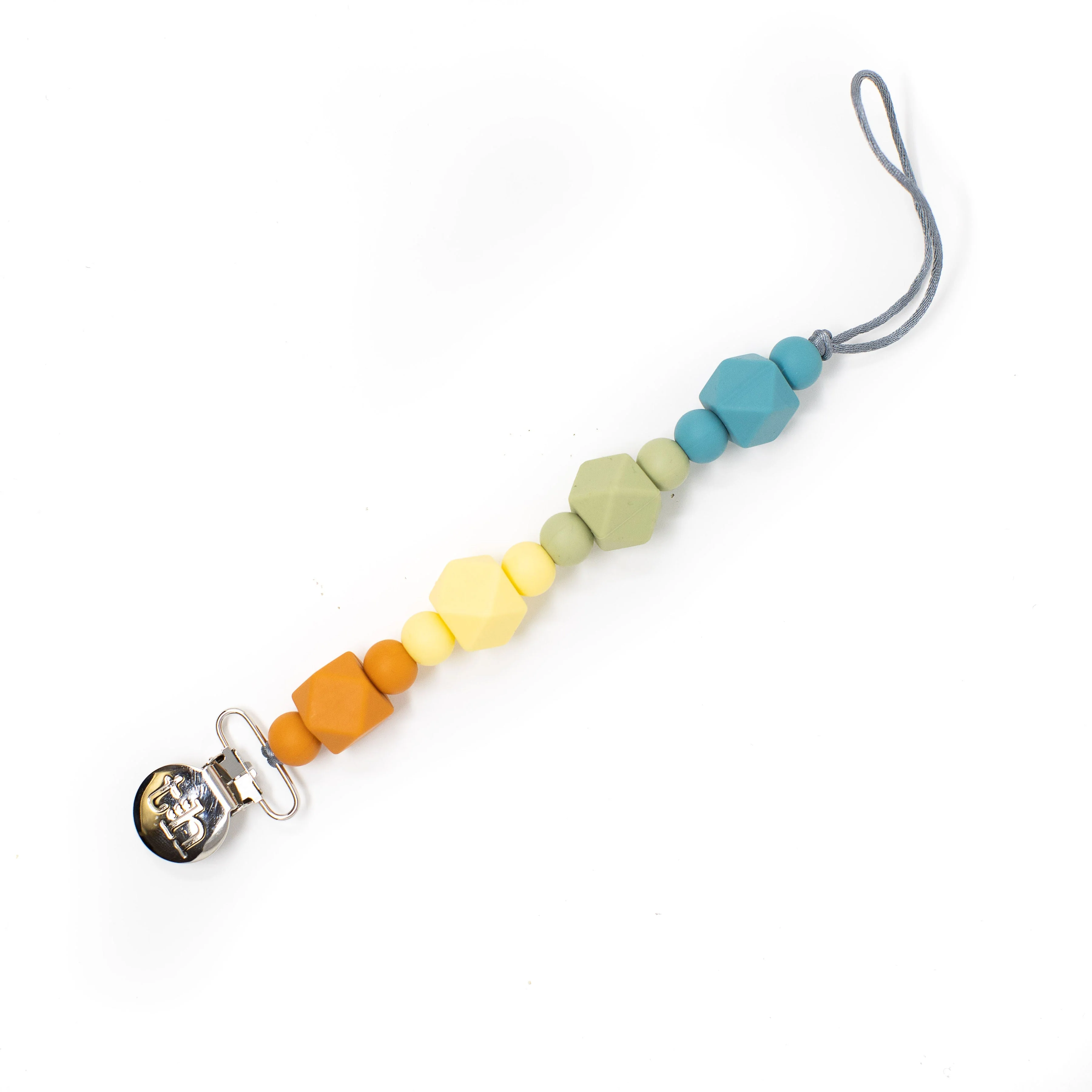 Three Hearts Grande Jewel Pacifier Clip - Food Grade BPA Free Silicone - Image 16