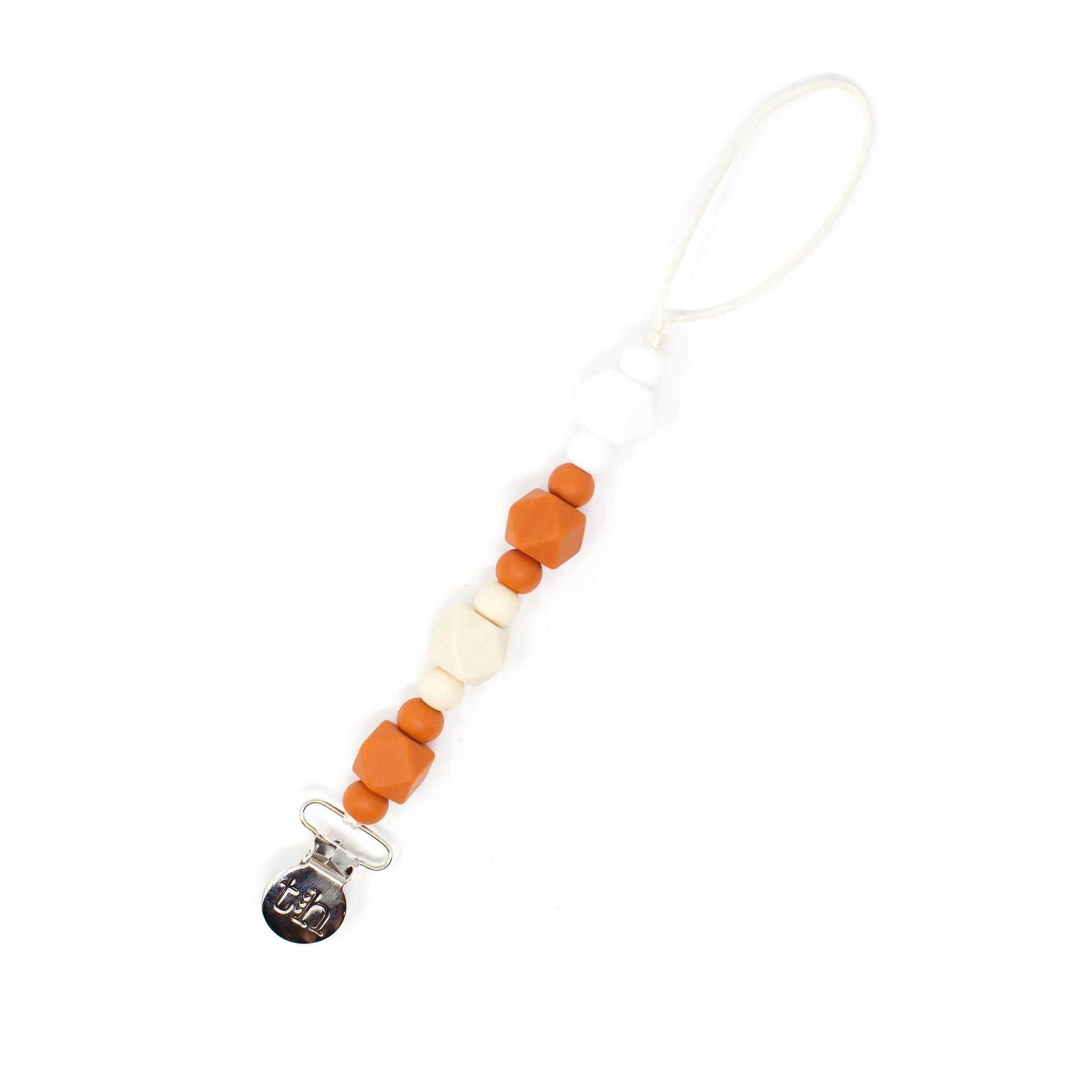 Three Hearts Grande Jewel Pacifier Clip - Food Grade BPA Free Silicone - Image 9