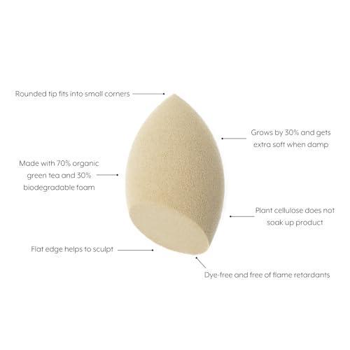 Green Tea Makeup Sponge - Image 3