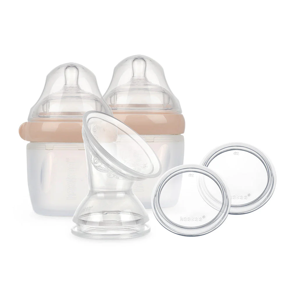 Haakaa Gen 3 Silicone Breast Pump and Bottle Pack 160 ml/6 oz - Image 2