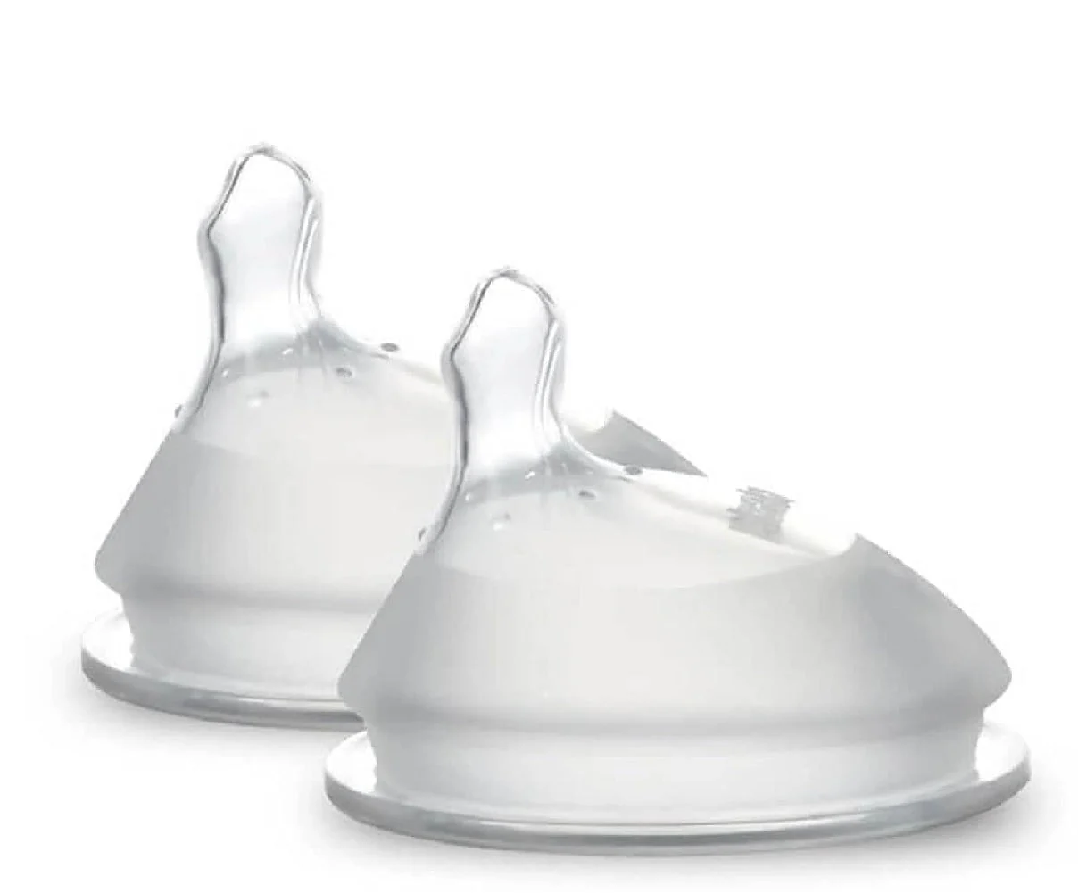 Haakaa Gen 3 Silicone Orthodontic Anti-Colic Nipple 2 PK - Image 2