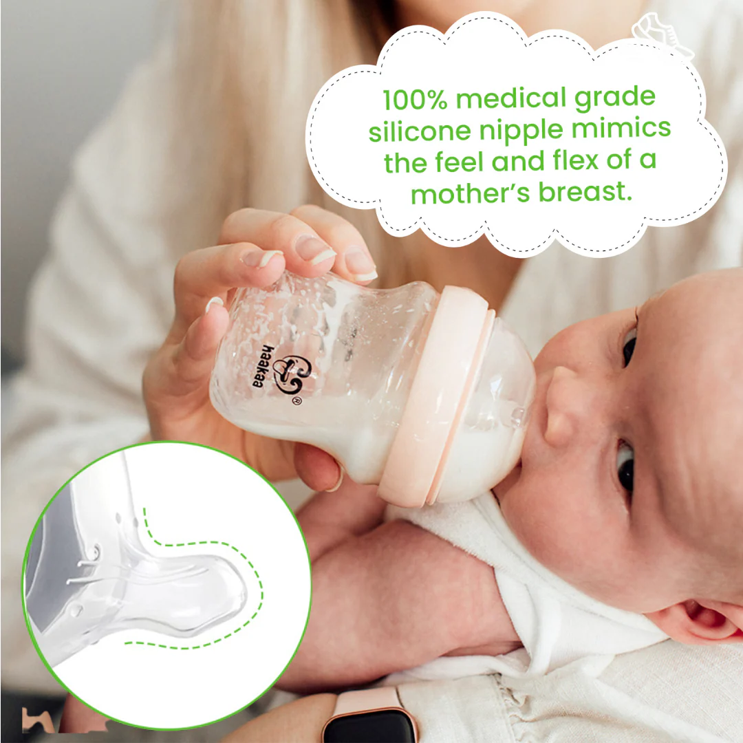 Haakaa Gen 3 Silicone Orthodontic Anti-Colic Nipple 2 PK - Image 4