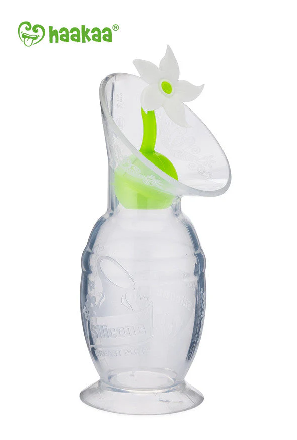 Haakaa Silicone Breast Pump Flower Stopper 1pk - Image 8