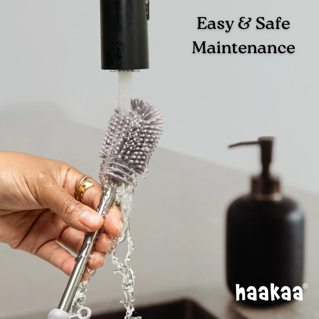 Haakaa Silicone Cleaning Brush Kit - Image 5
