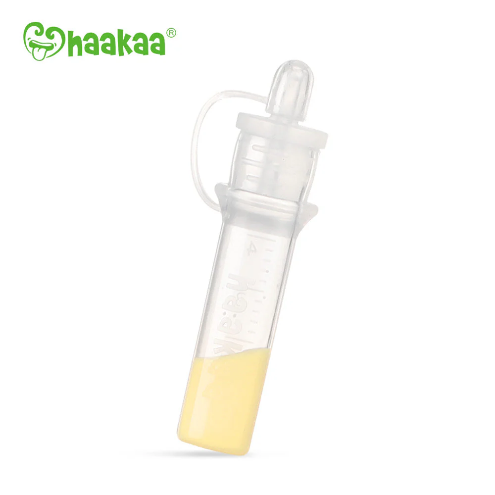 Haakaa Silicone Colostrum Collectors 4 ml, 2 PK (Pre-Sterilized) - Image 4