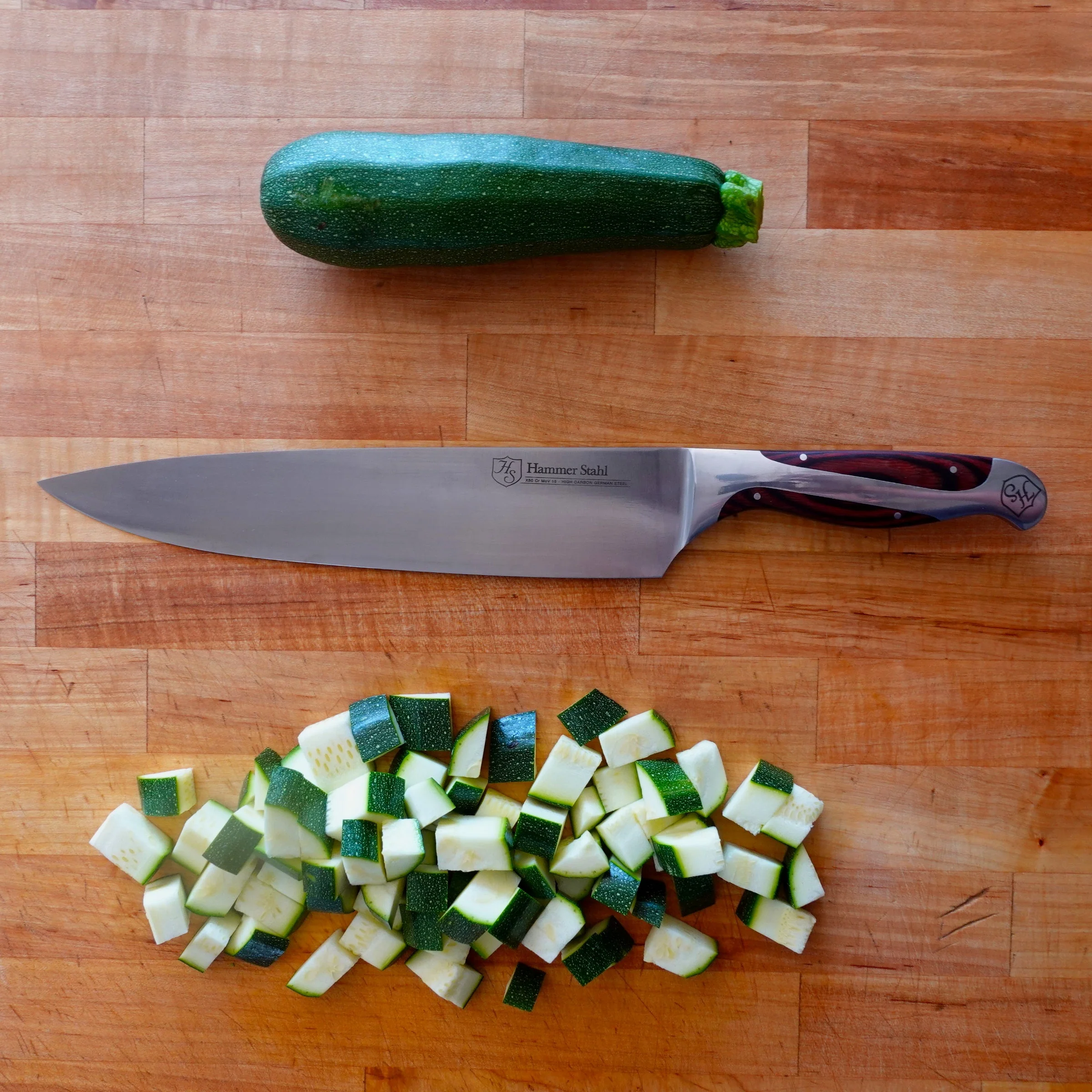 Heritage Steel Hammer Stahl 10" Chef Knife - Image 2