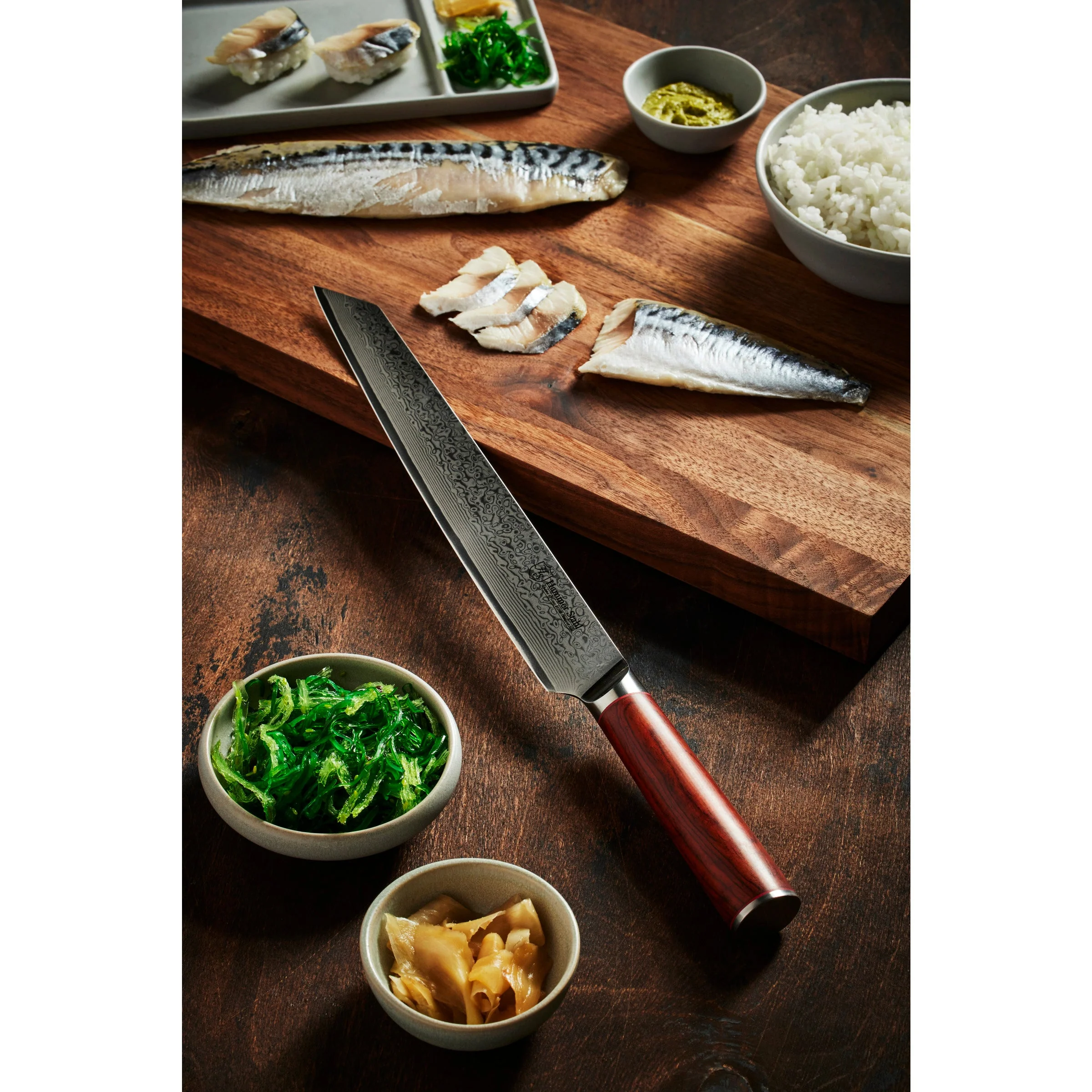 Heritage Steel Hammer Stahl 10" Slicer - Damascus Series - Image 2