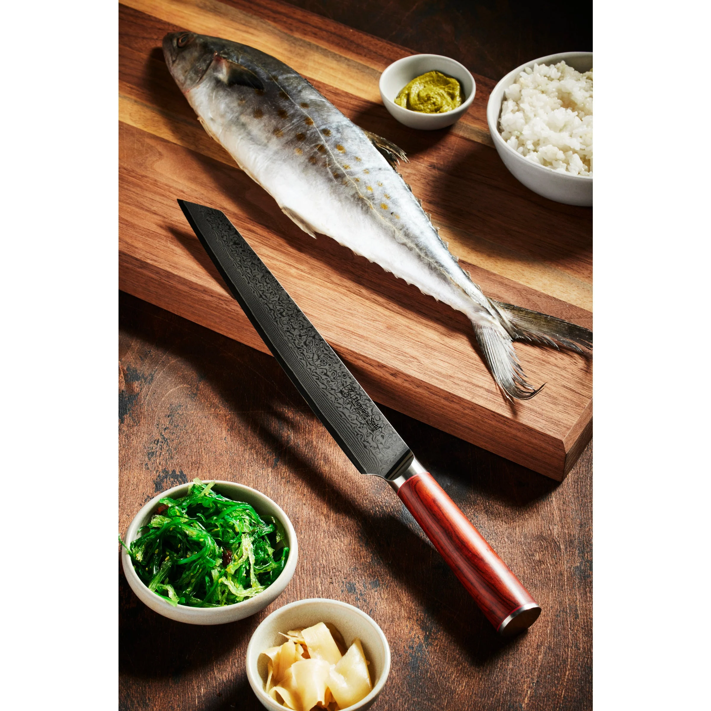 Heritage Steel Hammer Stahl 10" Slicer - Damascus Series - Image 4