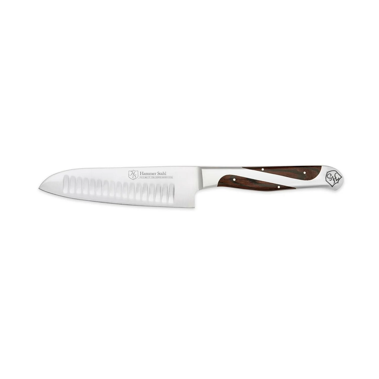 Heritage Steel Hammer Stahl 4.5" Santoku - Image 2