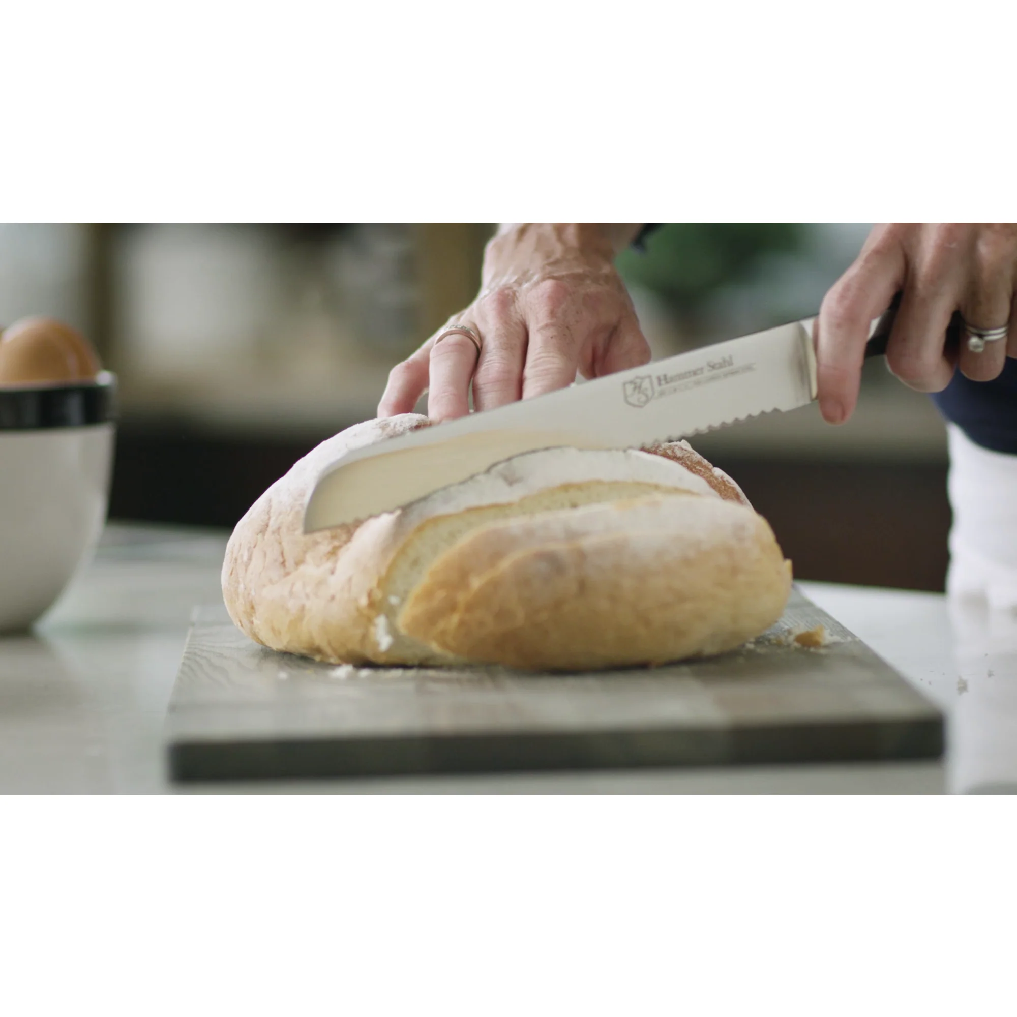 Heritage Steel Hammer Stahl 8" Bread Knife - Image 4