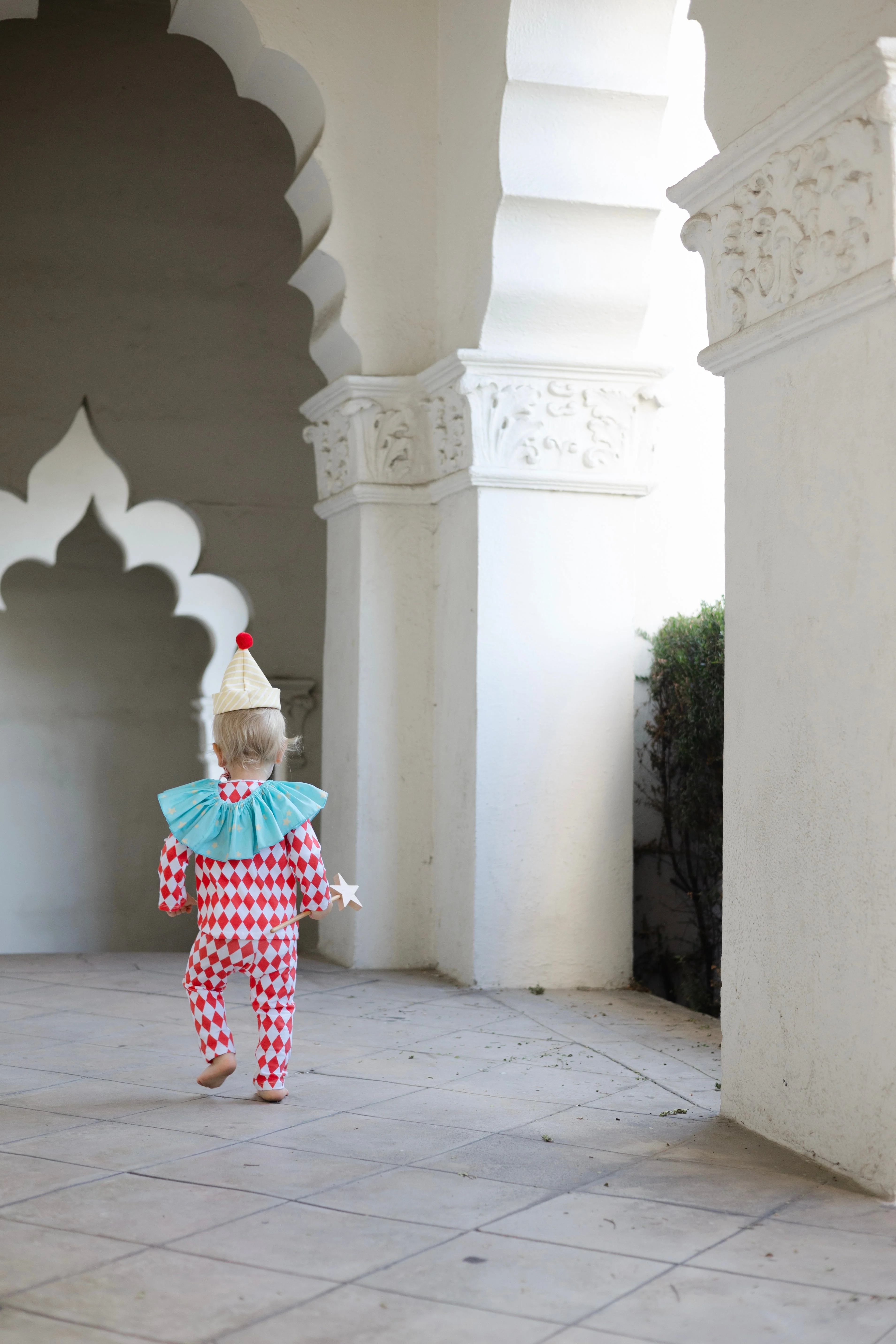 Band of the Wild Harlequin Clown Costume - Image 4