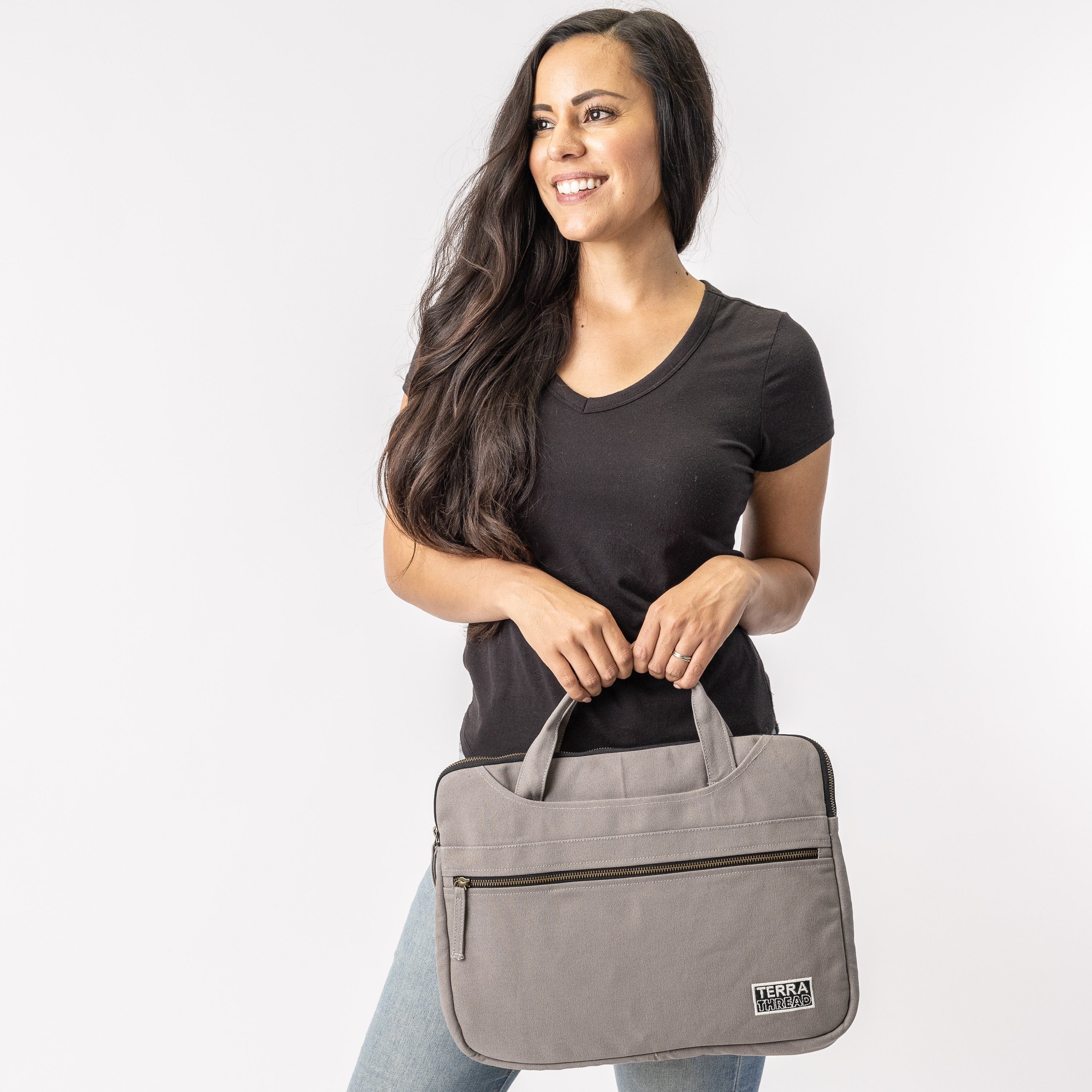 Terra Thread® Hasta Laptop Sleeve with handles - Image 43