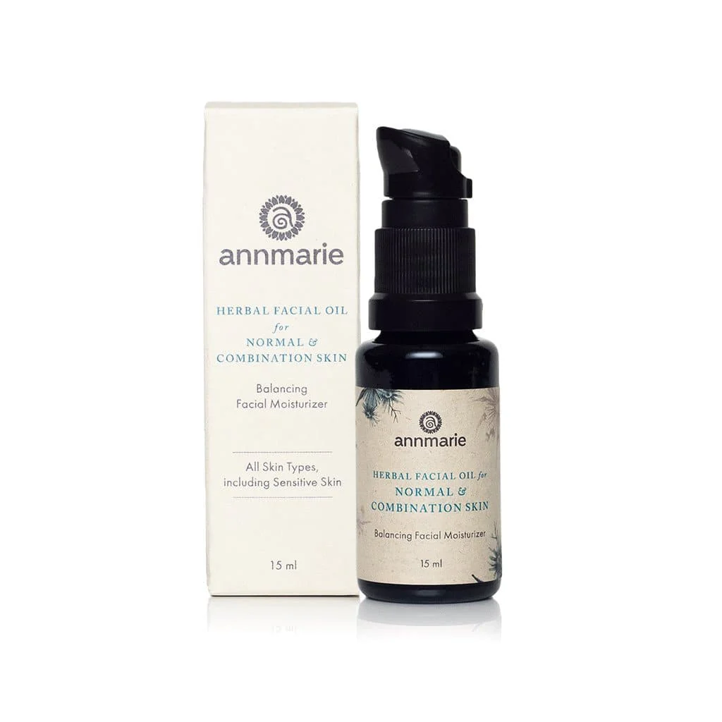 Annmarie Skin Care Herbal Facial Oil for Normal & Combination Skin (15ml) - Image 3