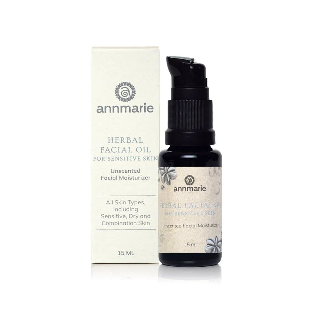 Annmarie Skin Care Herbal Facial Oil for Sensitive Skin (15ml) - Image 3