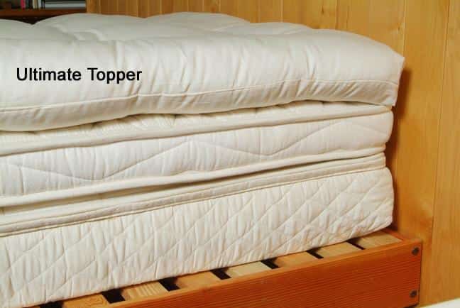 Holy Lamb Organics Certified Organic Quilted Mattress Topper - Image 6