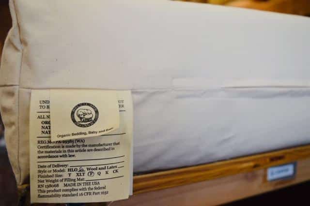 Holy Lamb Organics Wool & Latex Mattress 6.5 Inch - Image 6