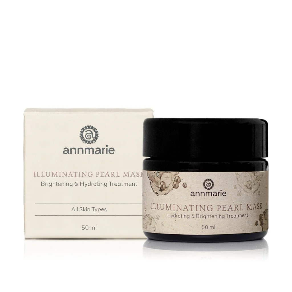 Annmarie Skin Care Illuminating Pearl Mask - Hydrating & Brightening Treatment (50ml) - Image 3