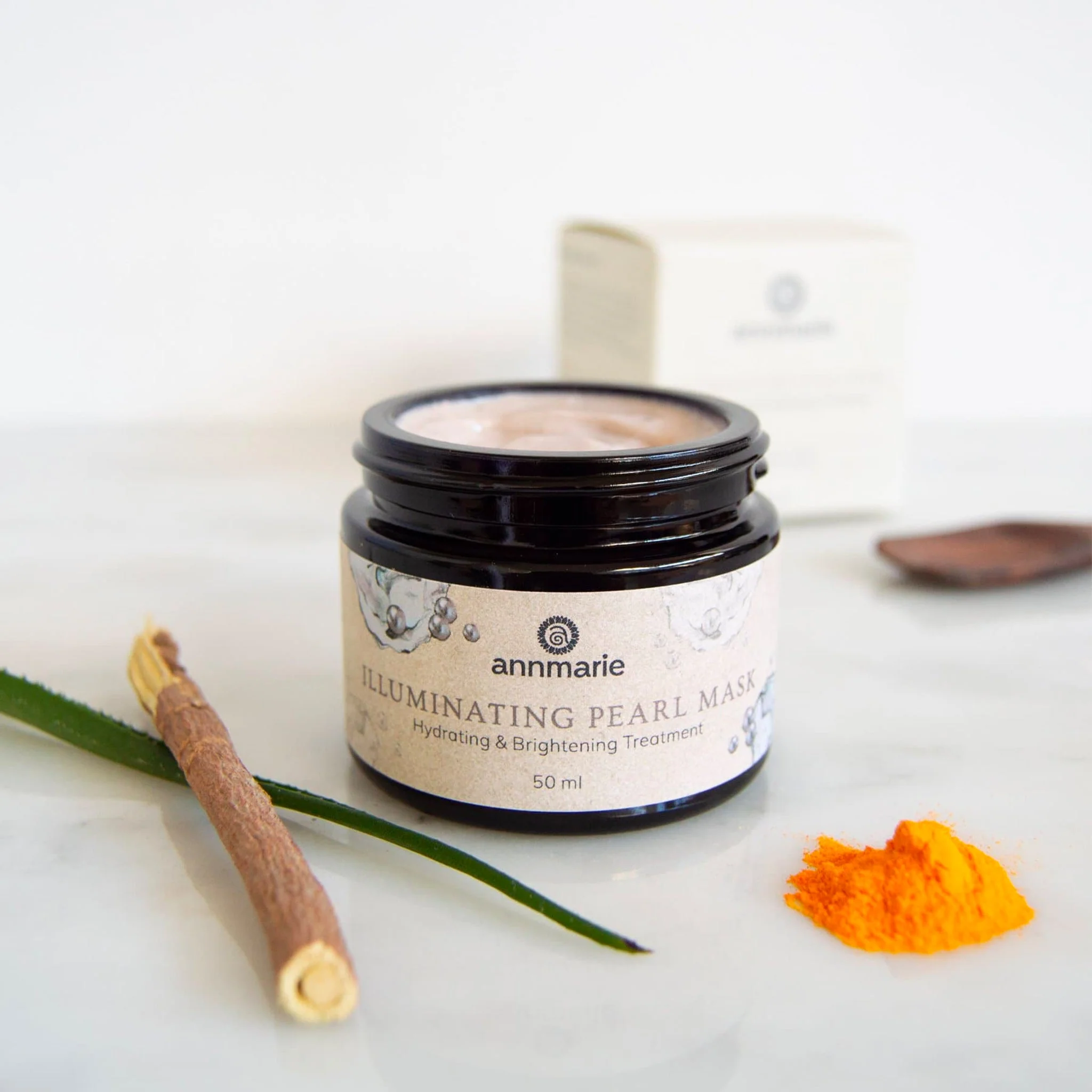 Annmarie Skin Care Illuminating Pearl Mask - Hydrating & Brightening Treatment (50ml) - Image 7