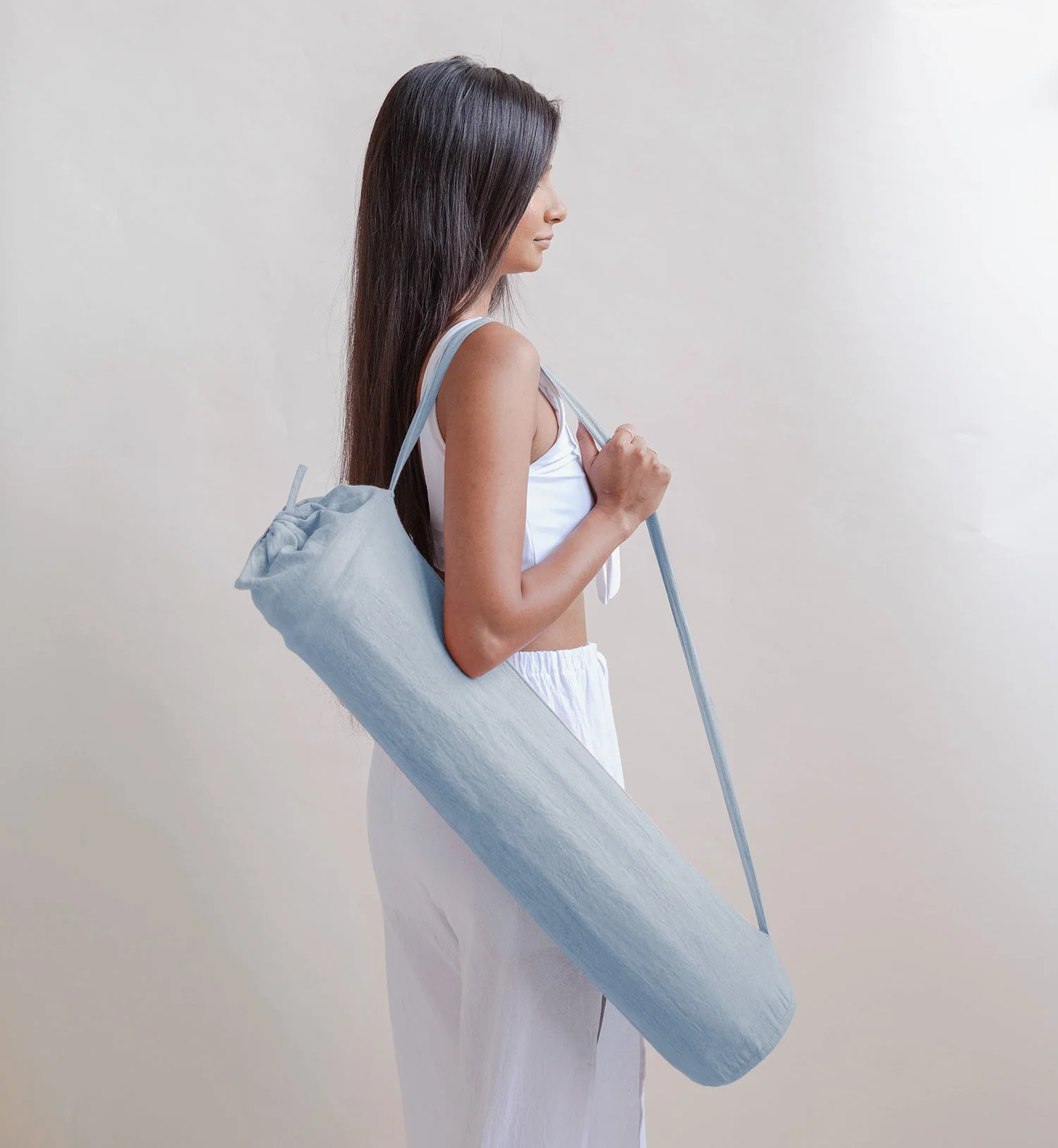 Oko Living Indigo Moon - Naturally Dyed Herbal Yoga Mat - Image 5