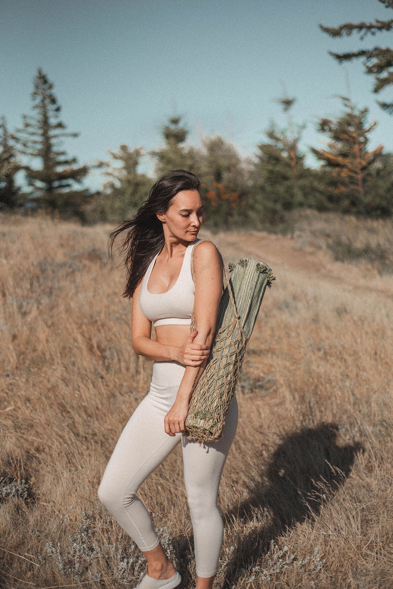Oko Living Jade & Jute - Naturally Dyed Herbal Yoga Mat - Image 8