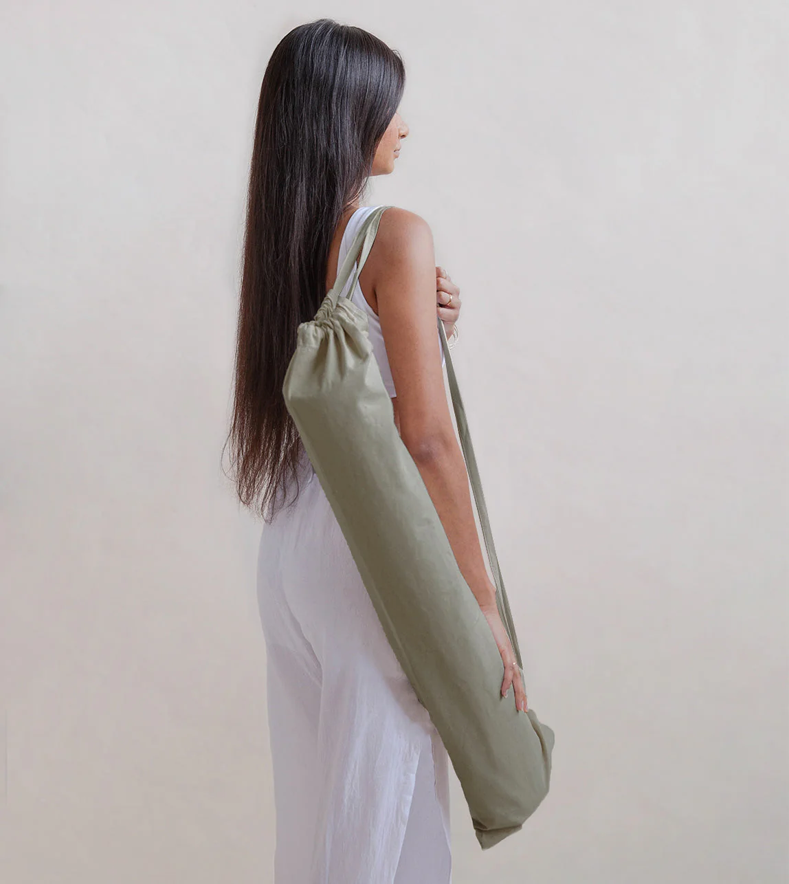 Oko Living Jade & Jute - Naturally Dyed Herbal Yoga Mat - Image 9