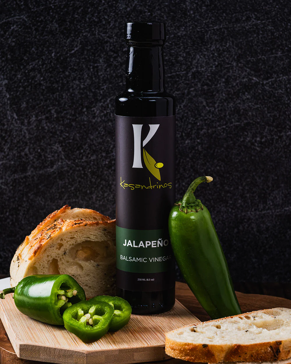 Kasandrinos International Jalapeño Balsamic Vinegar - 250ml - Image 3