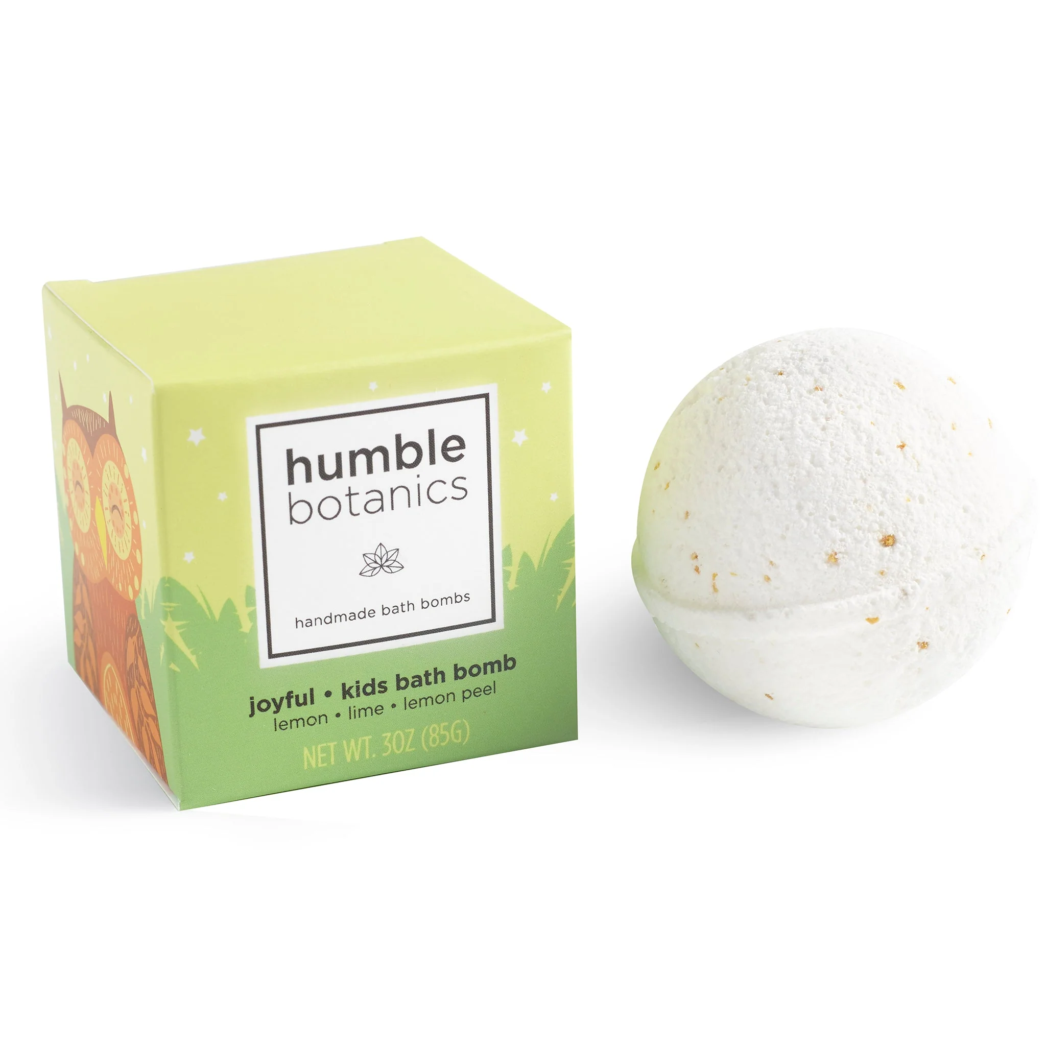 Humble Organics KIDS Joyful Bath Bomb – Bright & Energizing