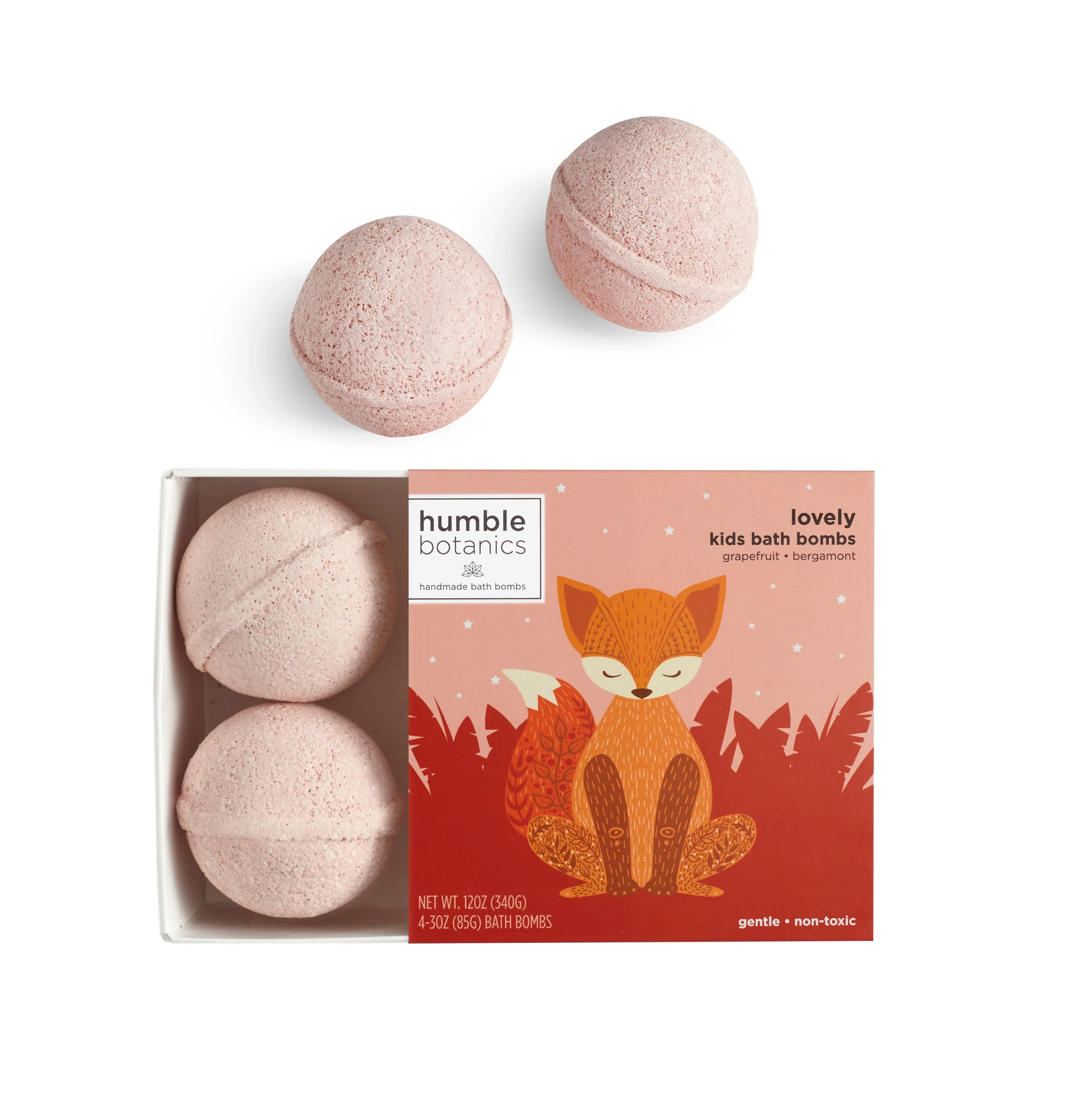Humble Organics KIDS Lovely Bath Bomb Set – Uplifting & Imaginative
