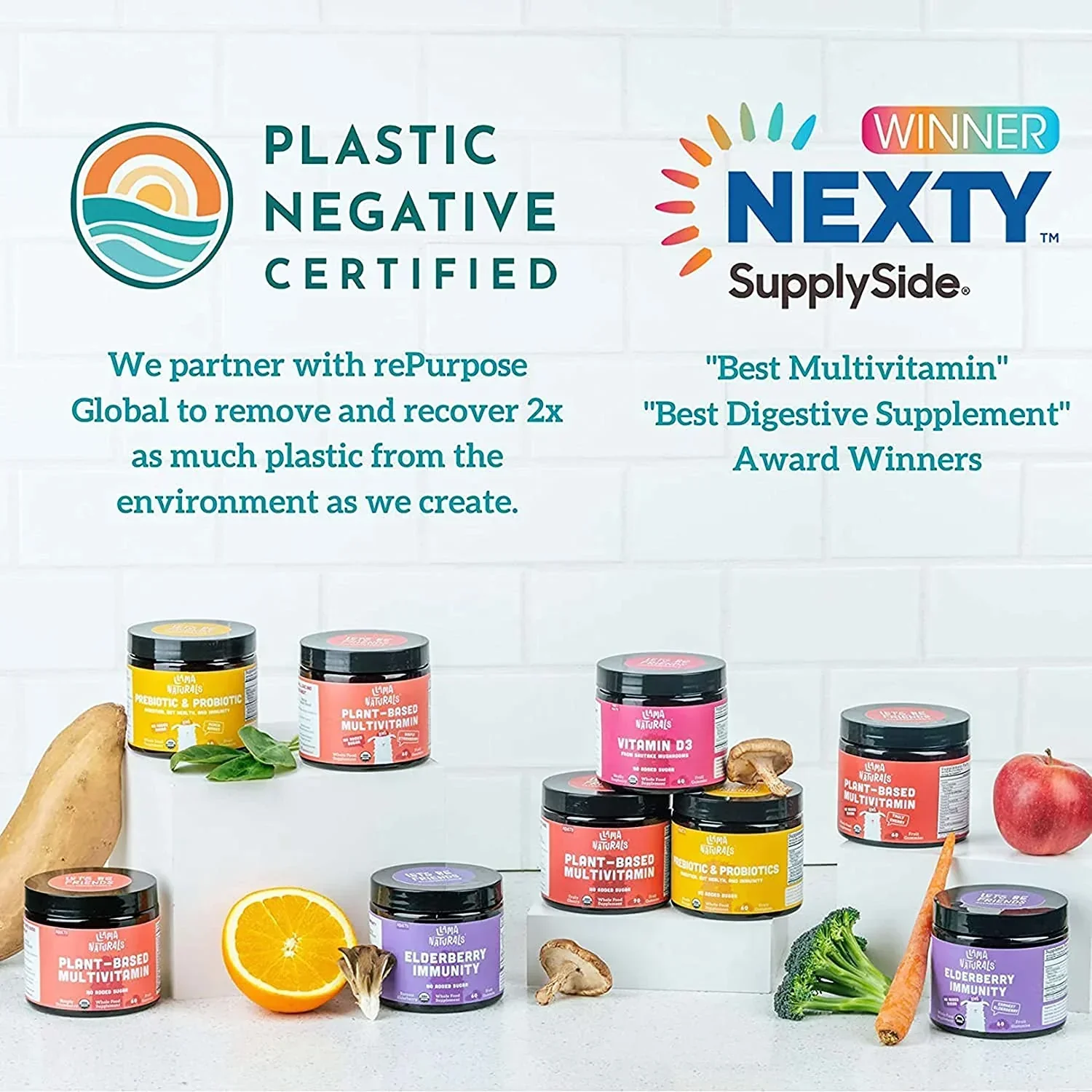 Llama Naturals Kids Vitality Bundle – Multi + Pre & Probiotic Gummies - Image 11