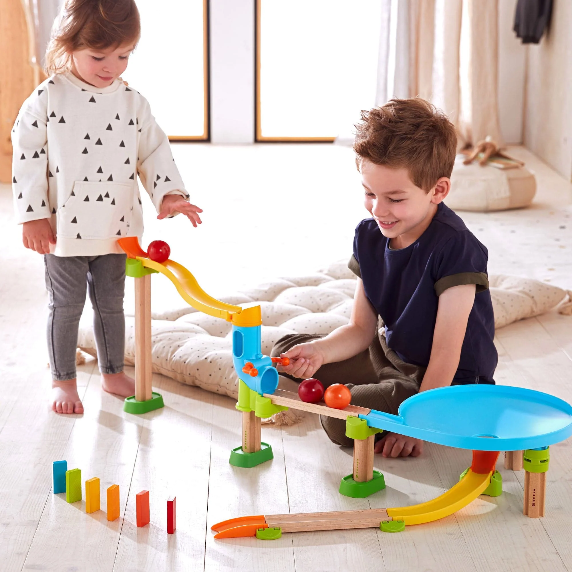 HABA Kullerbu Traffic Jam Ball Track Set - Image 2