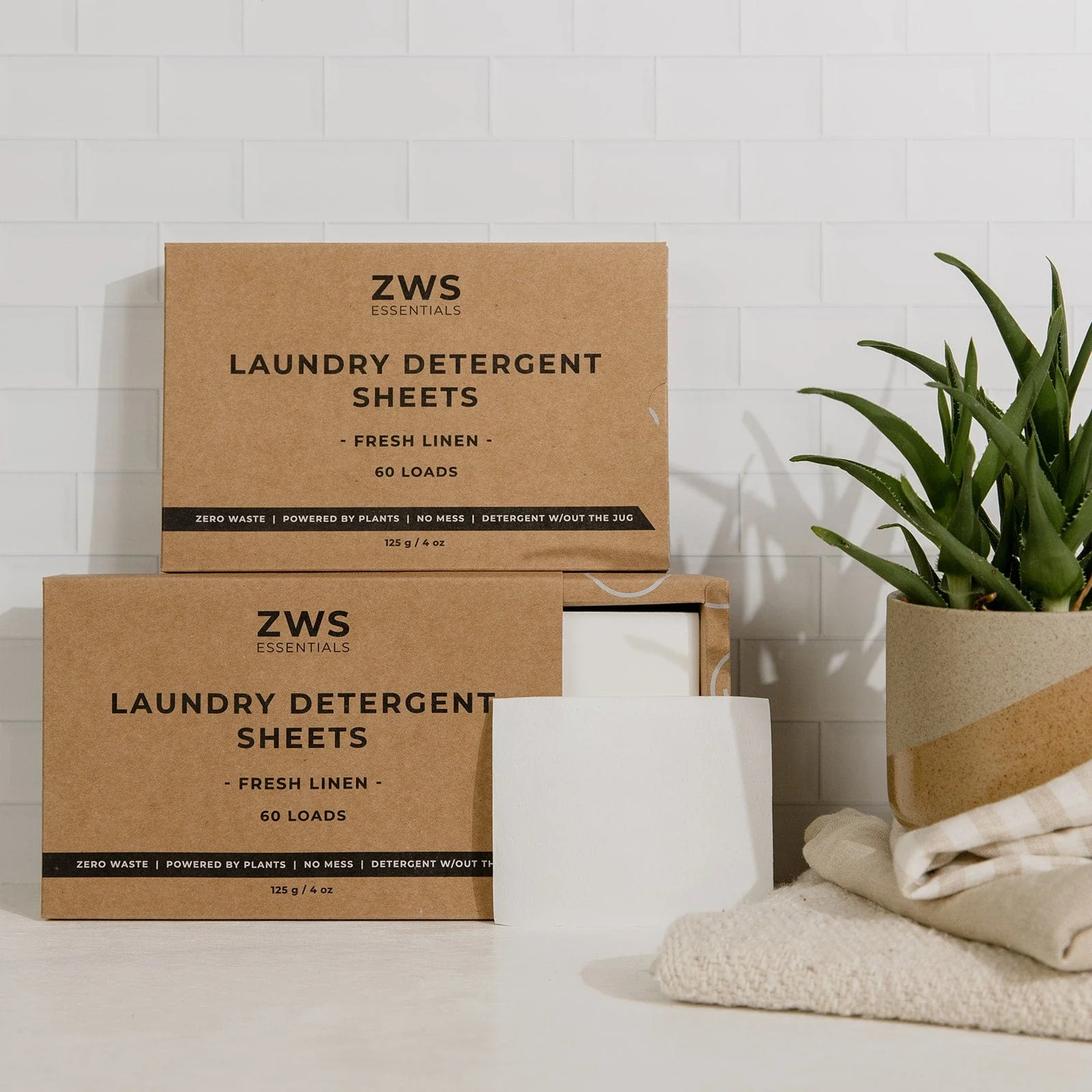 ZeroWasteStore Laundry Detergent Mini Kit - 2 or 4 Boxes - Image 2