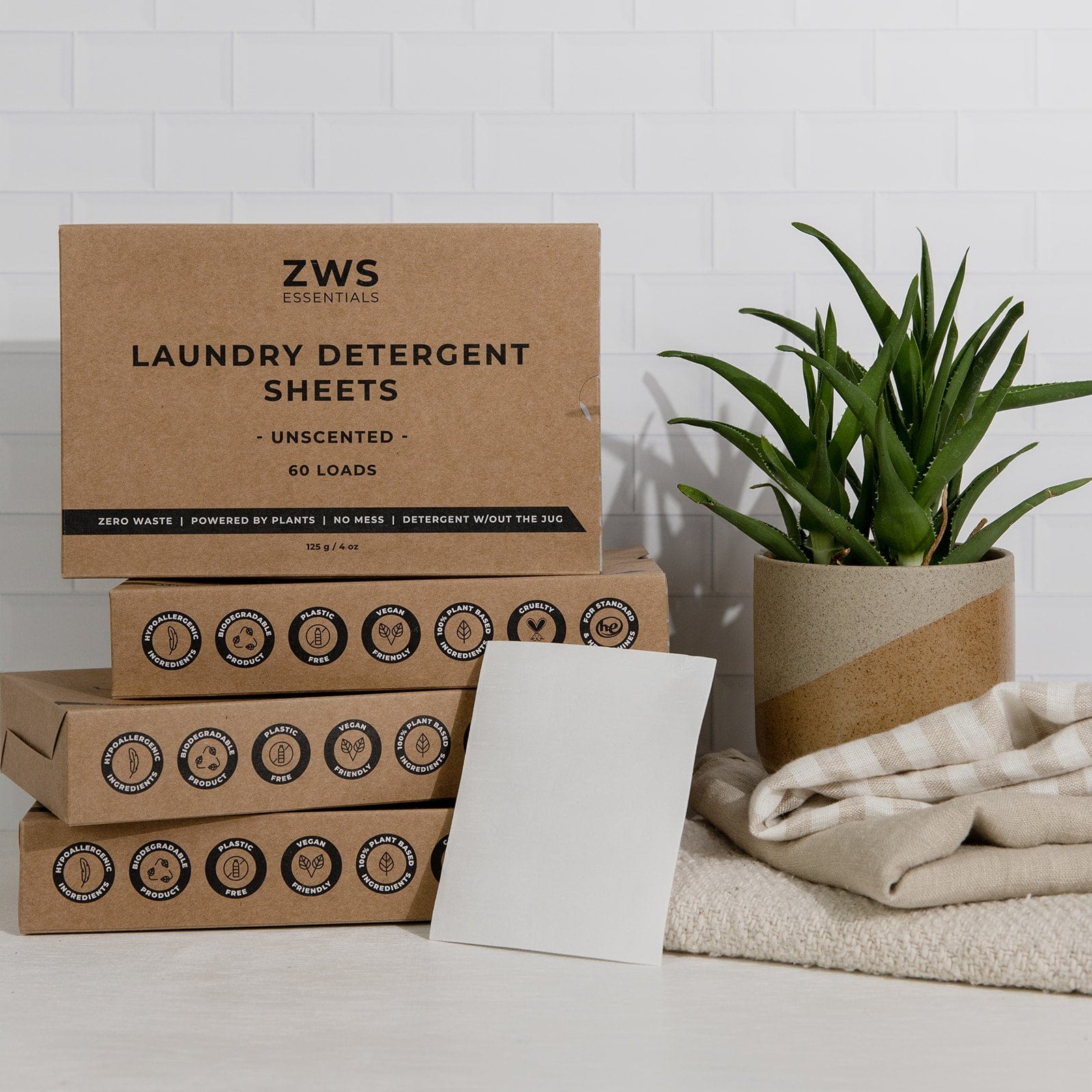 ZeroWasteStore Laundry Detergent Mini Kit - 2 or 4 Boxes - Image 4