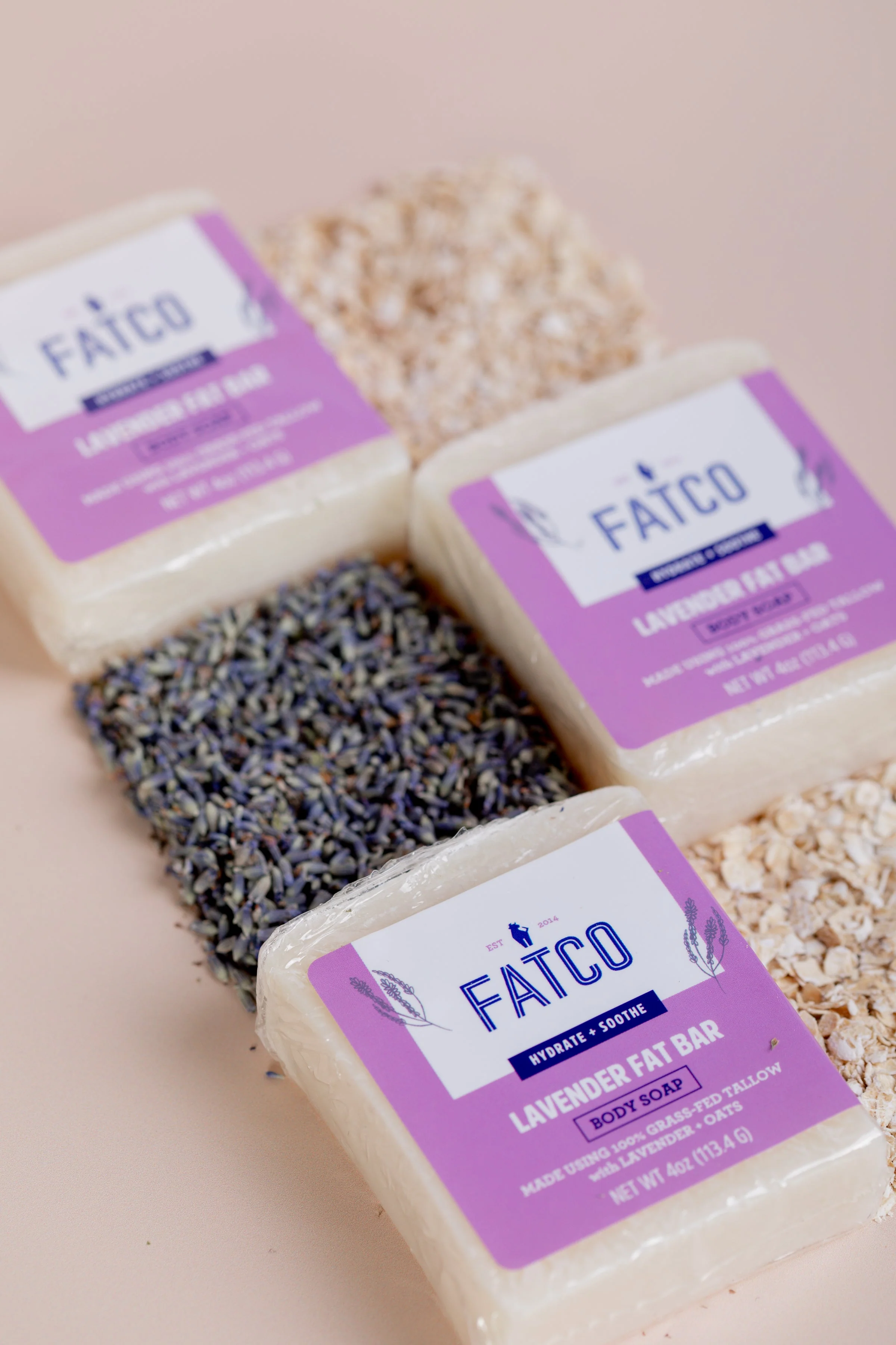 FATCO Lavender Fat Bar, 4 Oz - Image 2