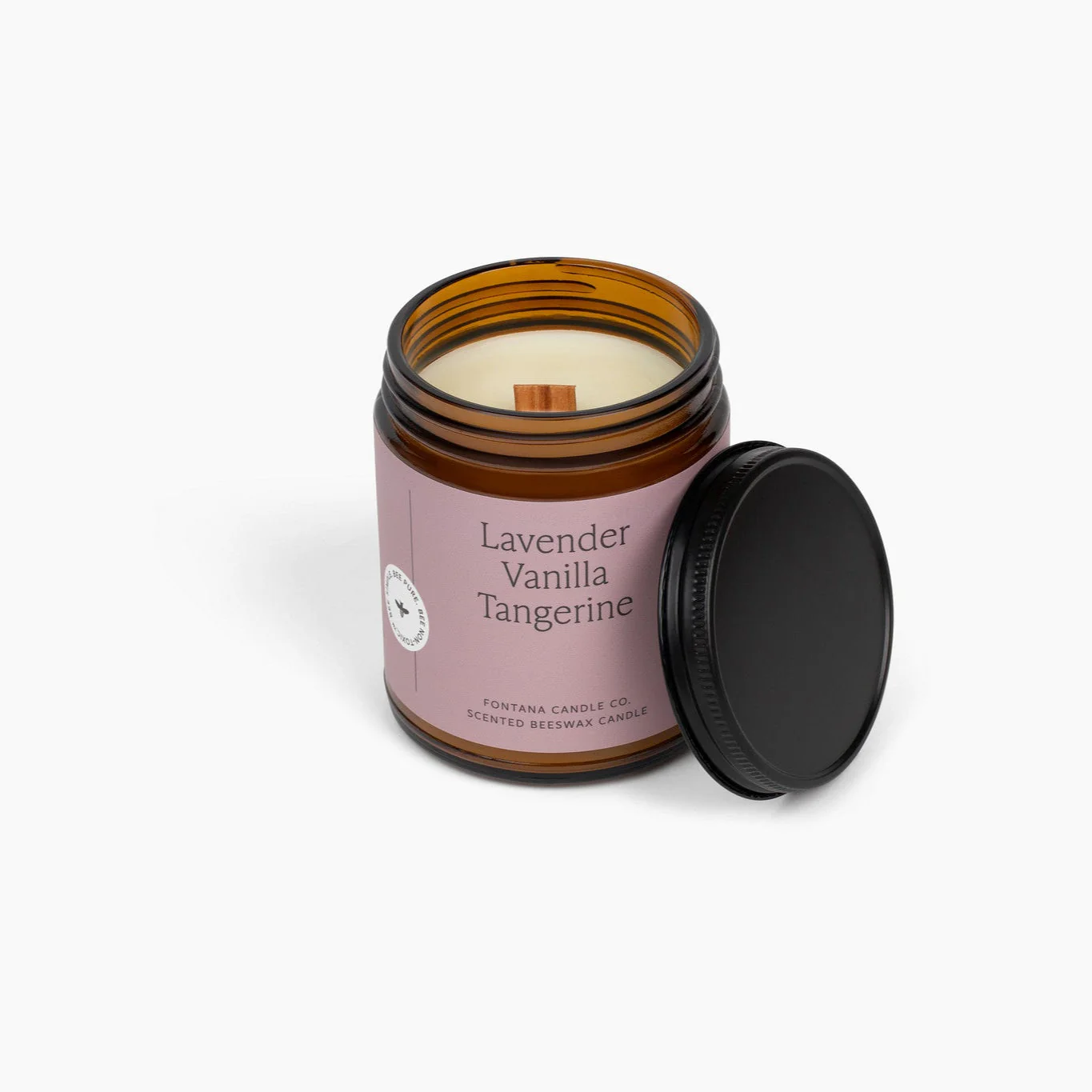 Fontana Candle Co Lavender Vanilla Tangerine Jar Candle - Image 4
