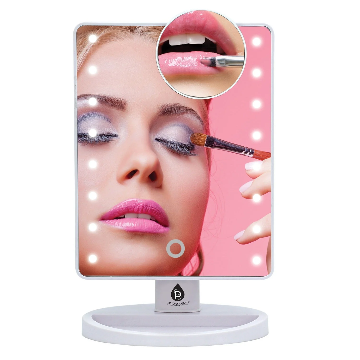 Pursonic LED Lighted Vanity Makeup Mirror - Image 4