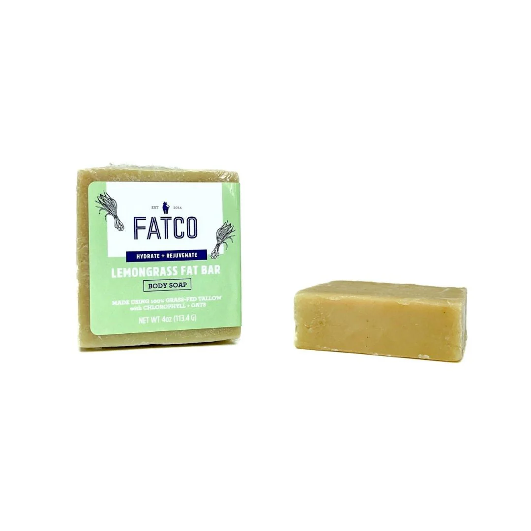 FATCO Lemongrass Fat Bar, 4 Oz
