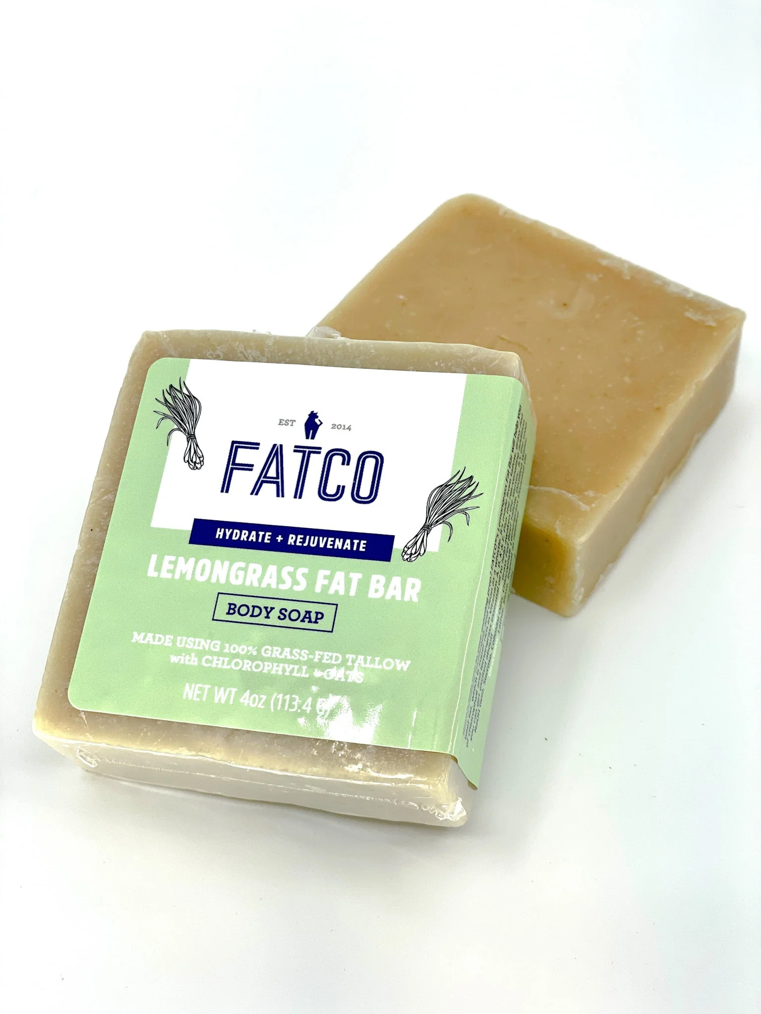FATCO Lemongrass Fat Bar, 4 Oz - Image 3