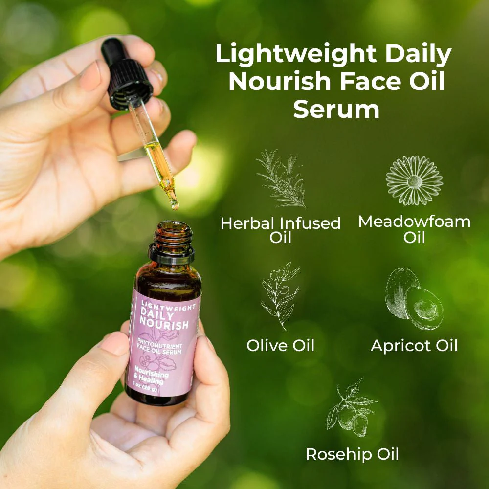 Ora's Amazing Herbal Lightweight Daily Nourish Face Oil Serum - Image 4