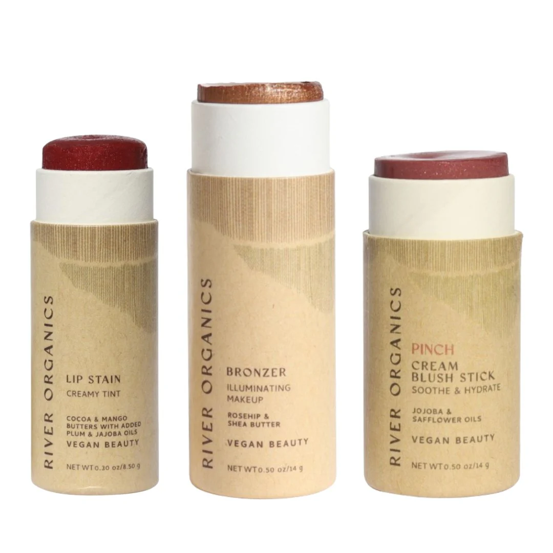 River Organics Lip + Highlighter + Blush Set - Image 13