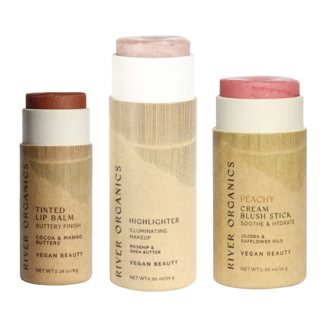 River Organics Lip + Highlighter + Blush Set - Image 38