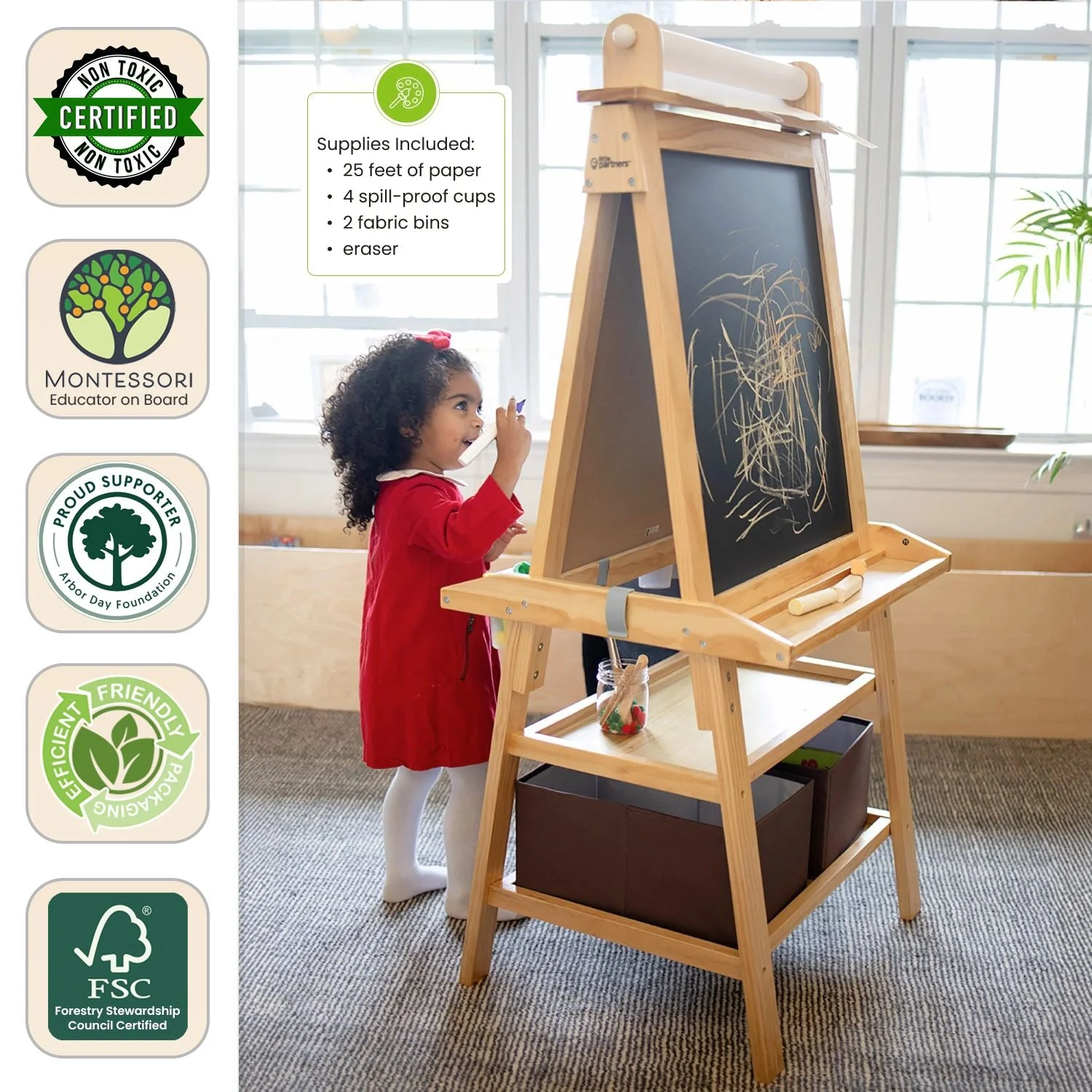 Little Partners Deluxe Learn & Play Art Center - Image 5