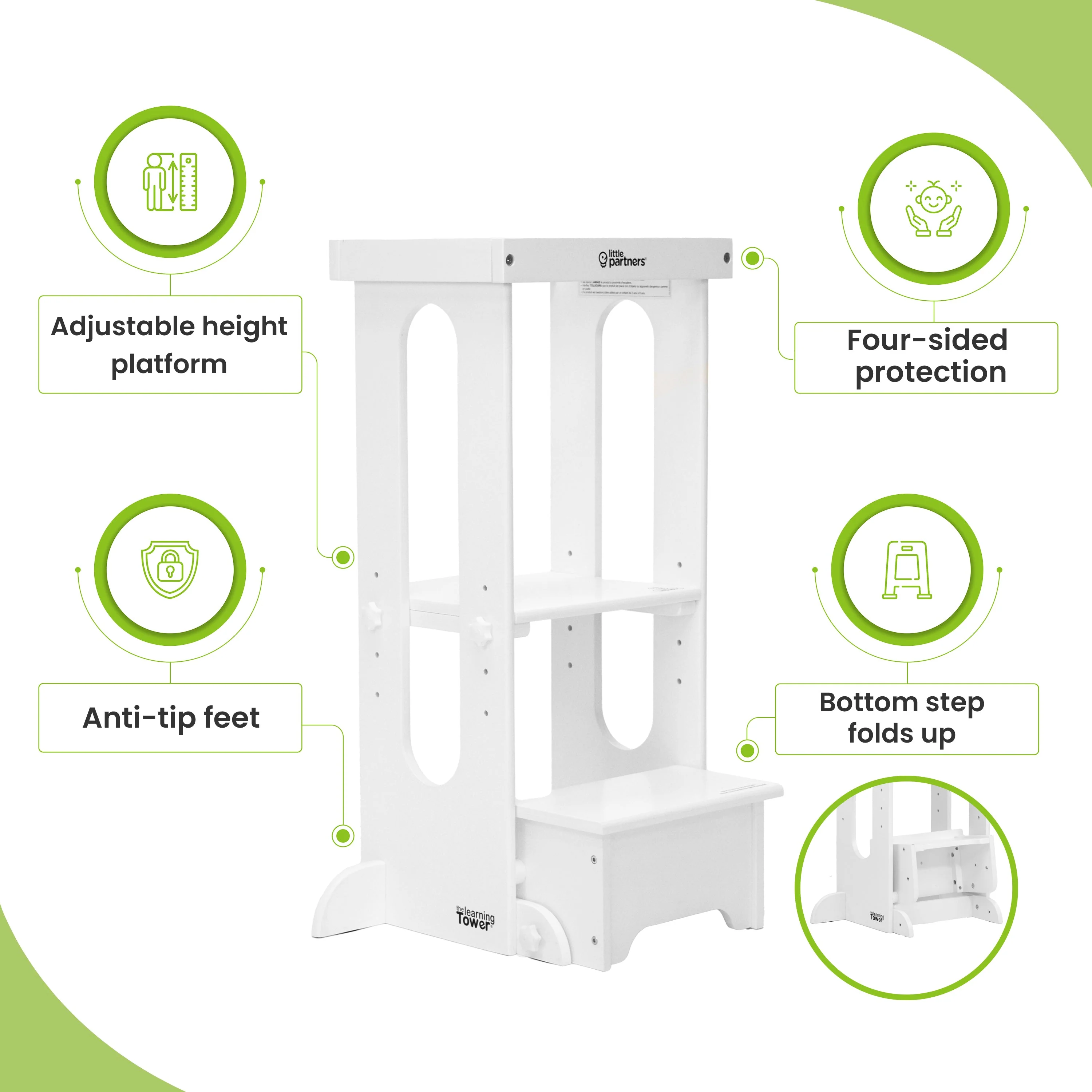 Little Partners Explore 'N Store Learning Tower® Toddler Tower - Image 18