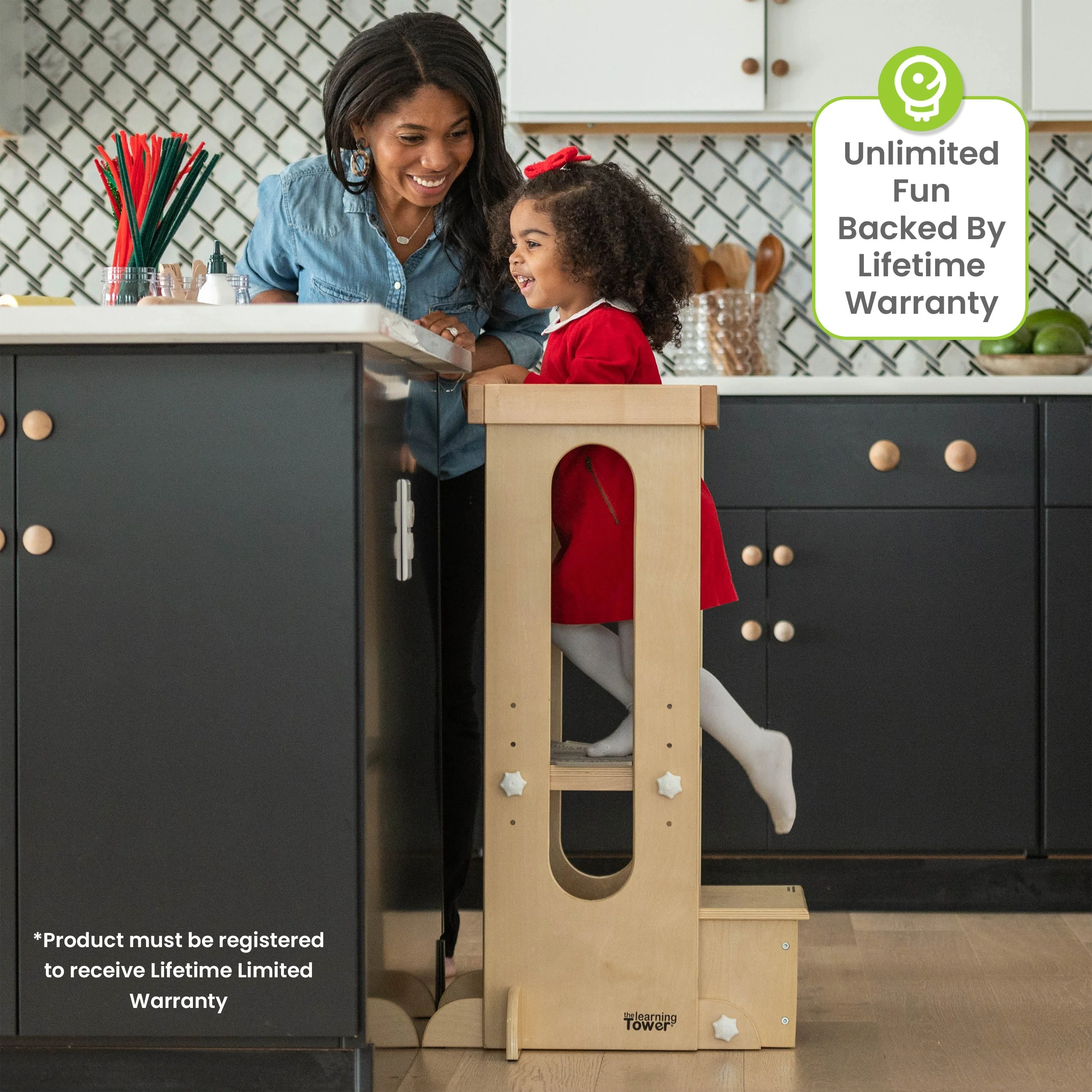 Little Partners Explore 'N Store Learning Tower® Toddler Tower - Image 3