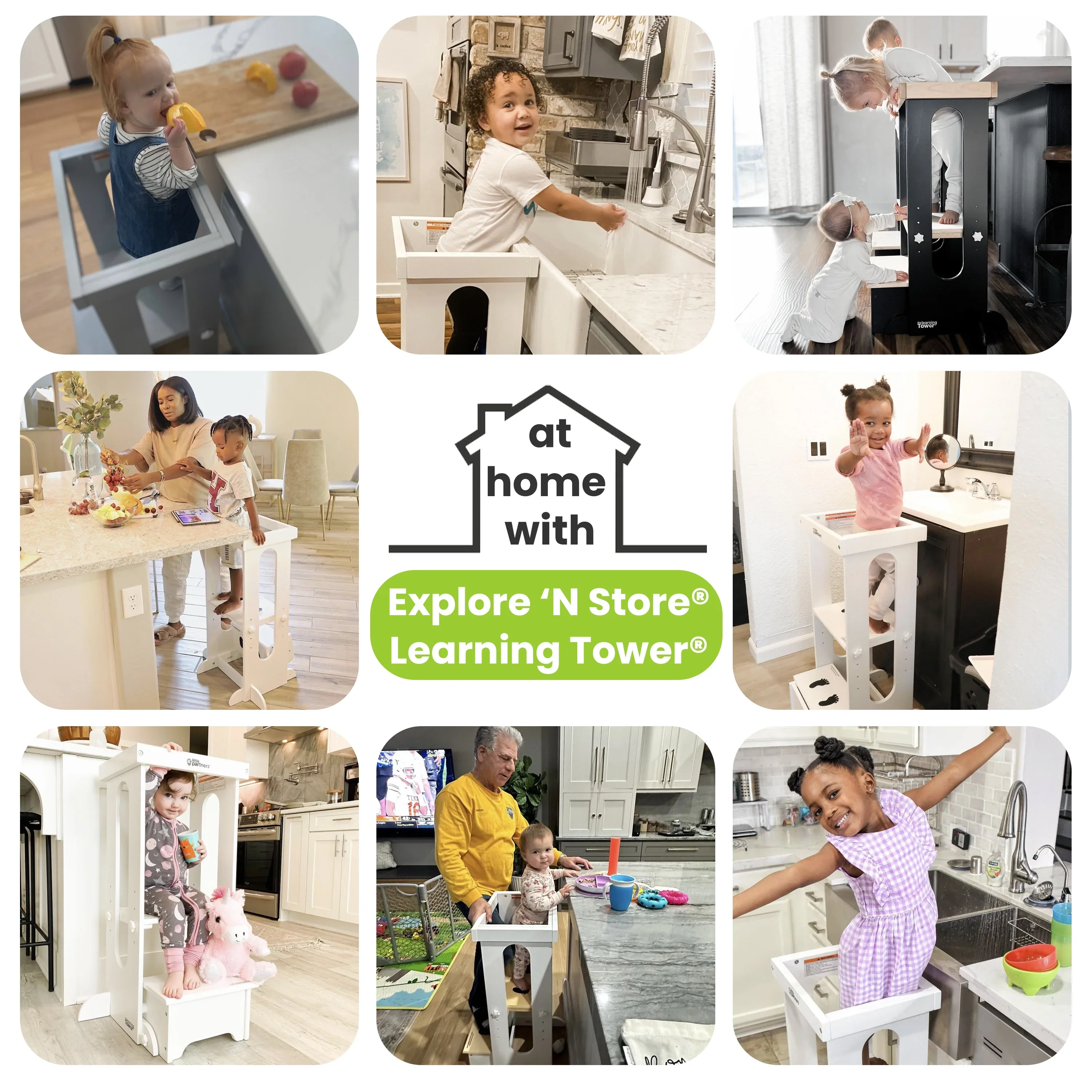 Little Partners Explore 'N Store Learning Tower® Toddler Tower - Image 41