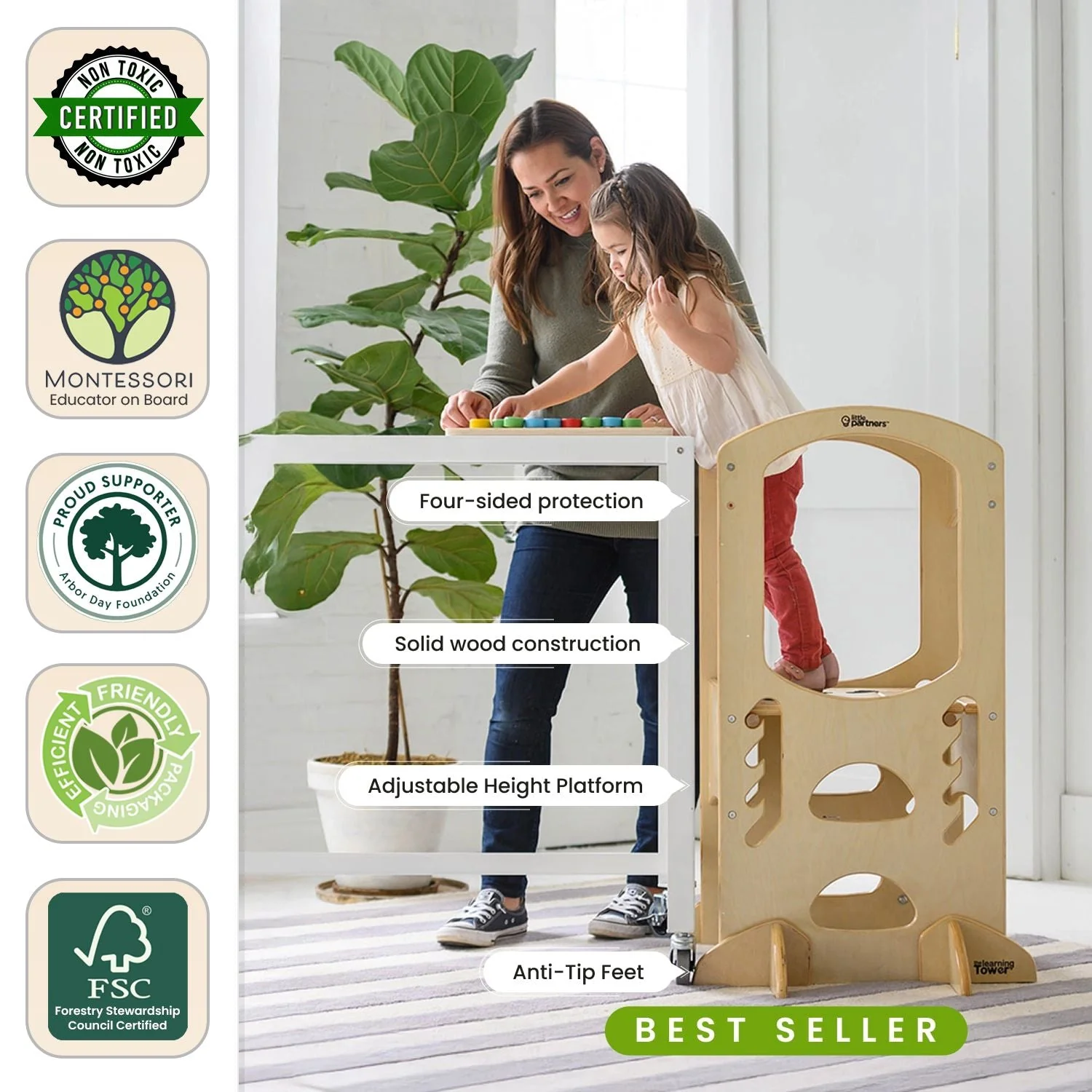 Little Partners The Learning Tower® Toddler Tower - Image 6