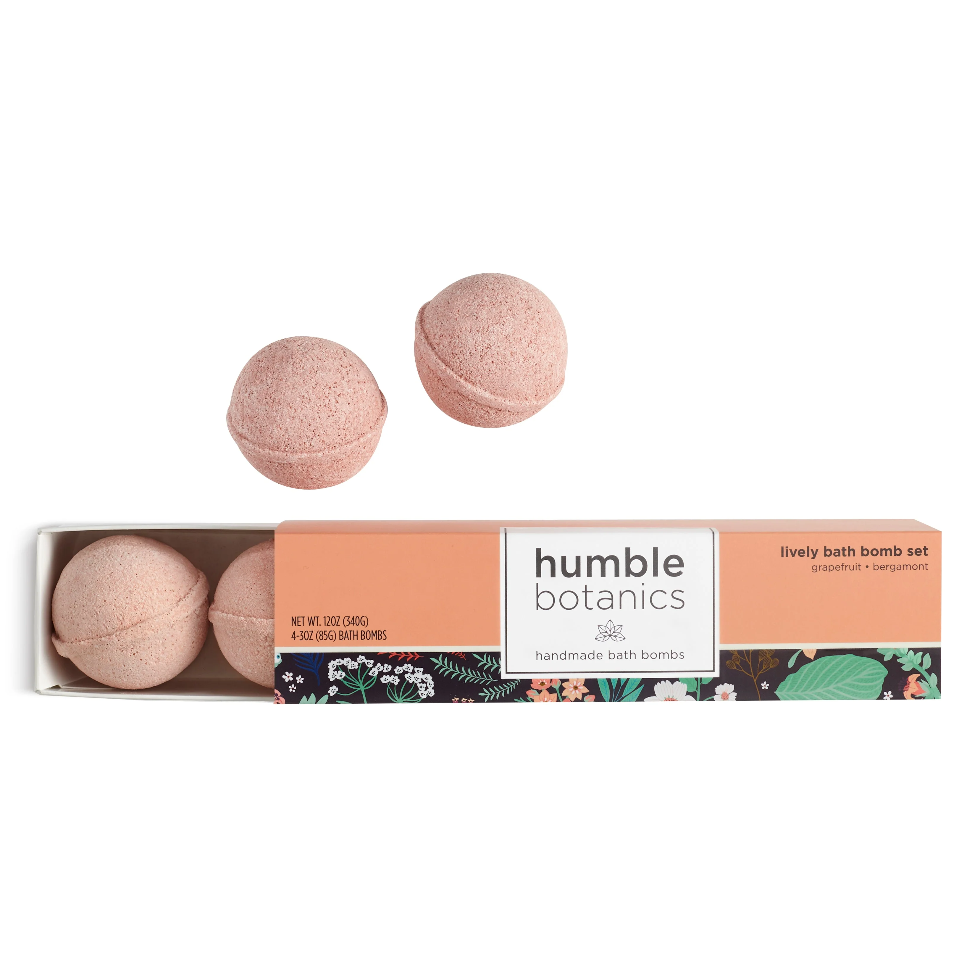 Humble Organics Lively Bath Bomb Set – A Tropical Escape