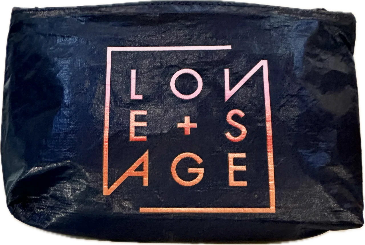 Love + Sage Small Tyvek Makeup Bag - Image 2