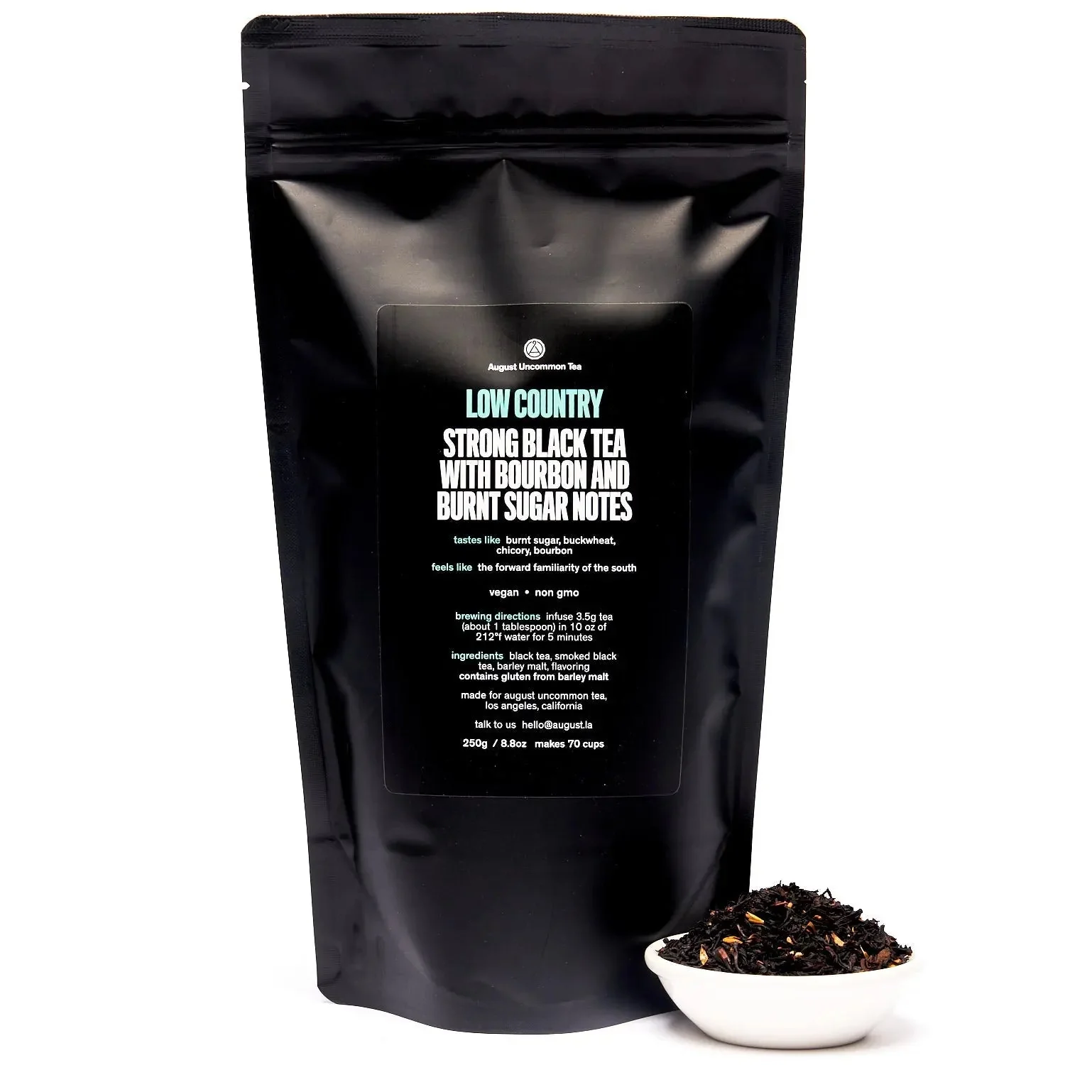 August Uncommon Tea Low Country - Bourbon Sugar Black Tea - Image 10