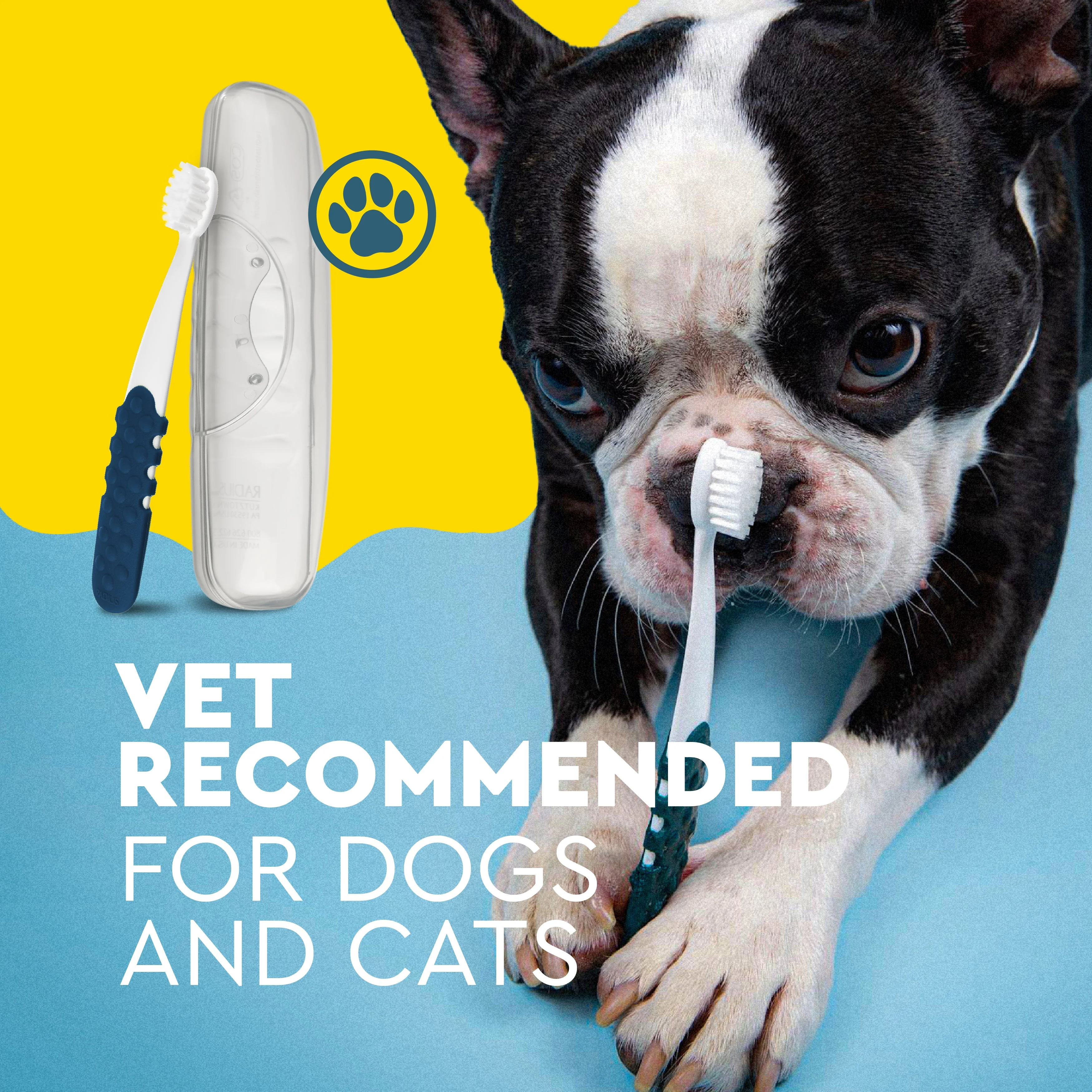 Radius Lush & Plush Soft Pet Toothbrush - Image 5
